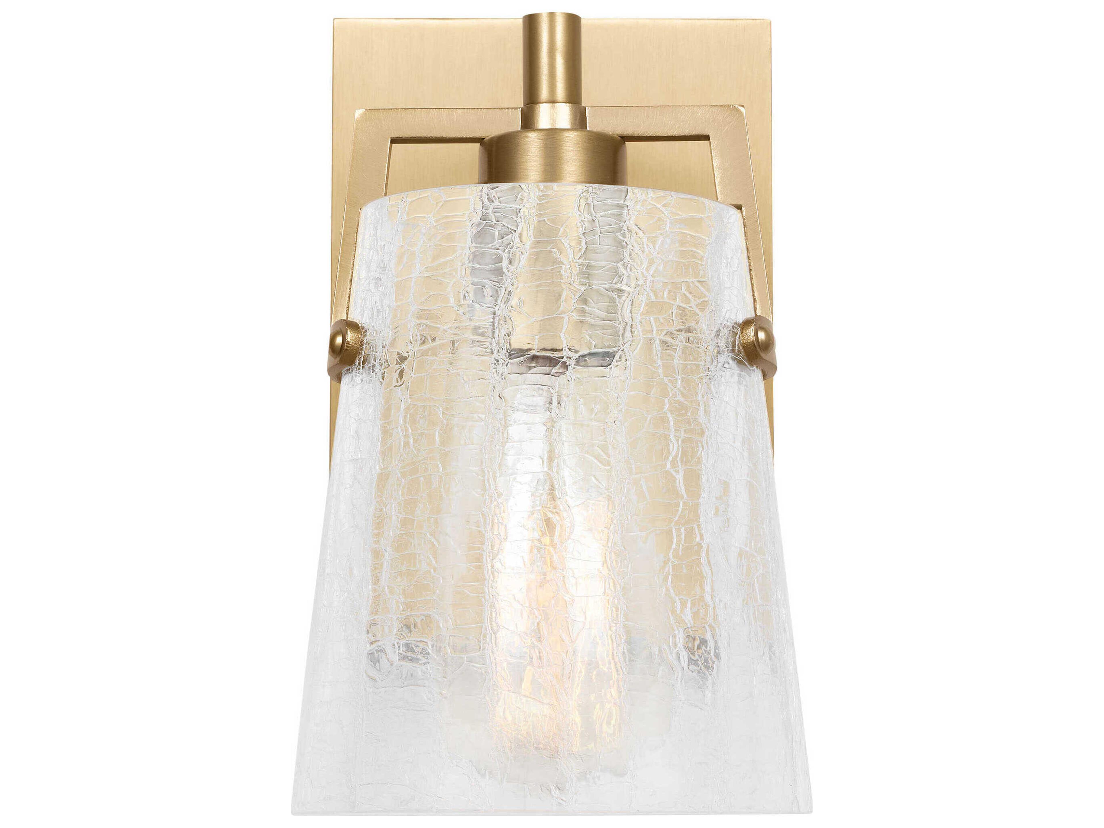 Visual Comfort Studio Crofton 1-Light Satin Brass Wall Sconce