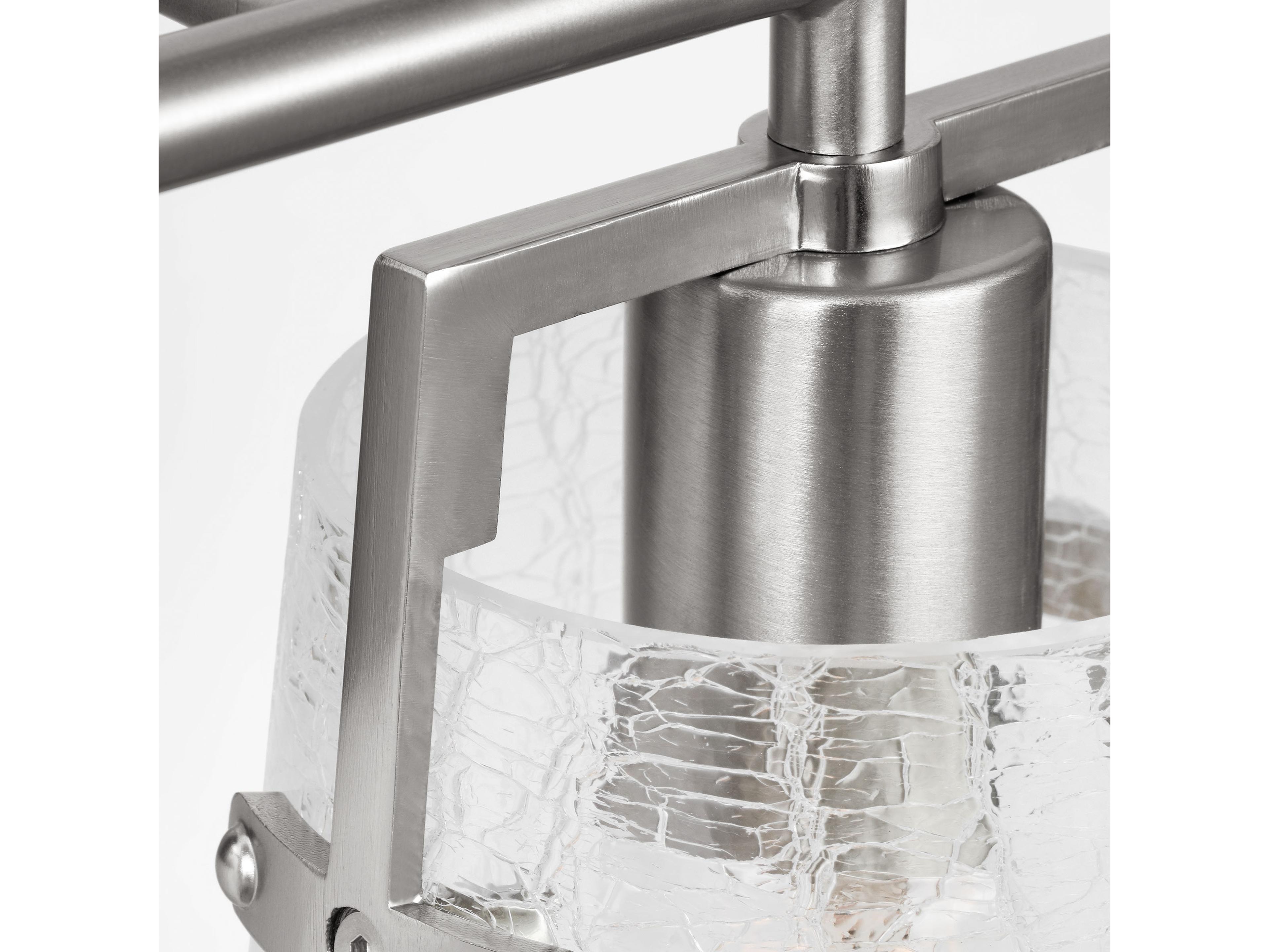 Visual Comfort Studio Crofton 2-Light Brushed Nickel Vanity Light