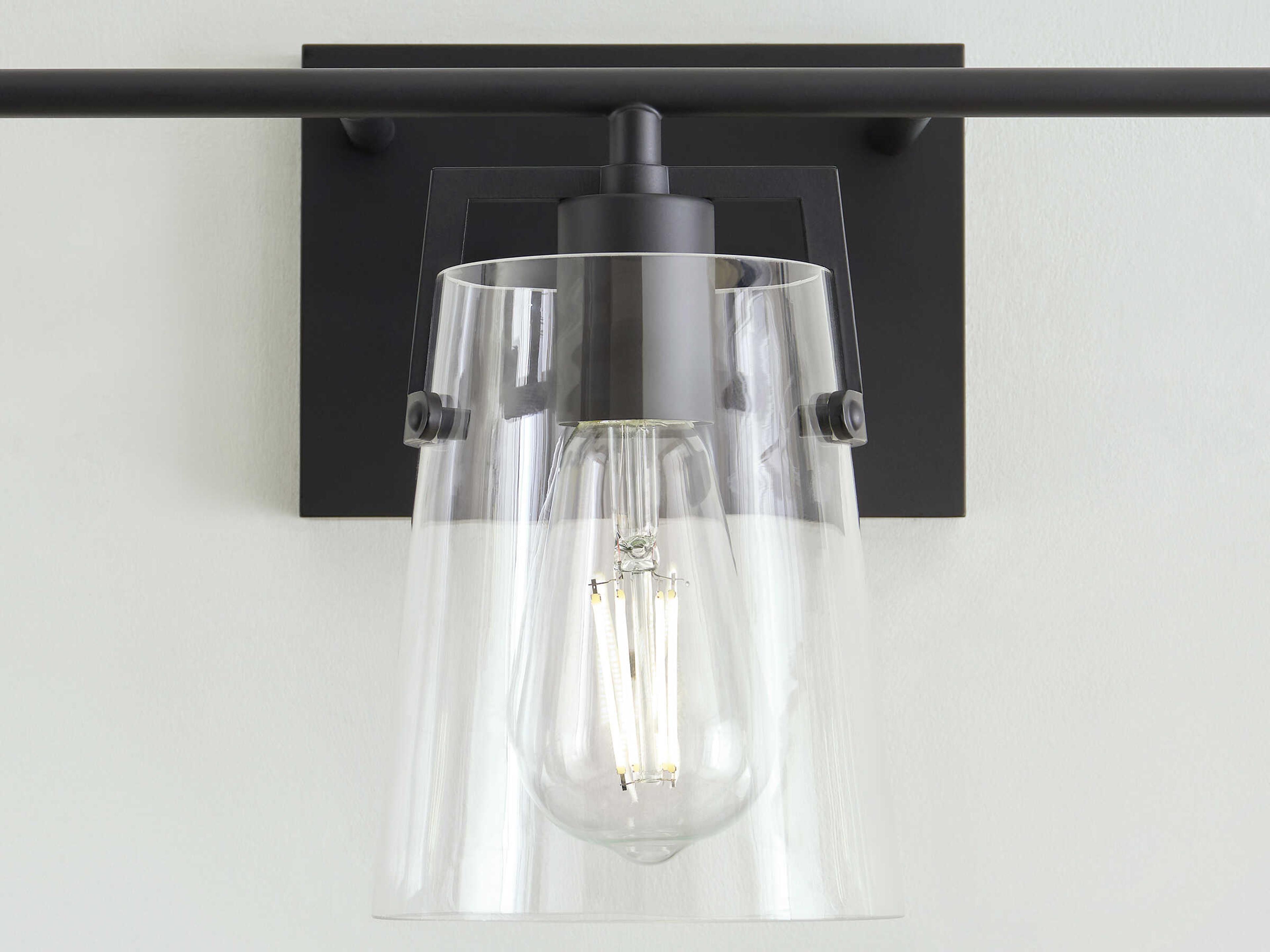 Visual Comfort Studio Crofton 3-Light Midnight Black Vanity Light