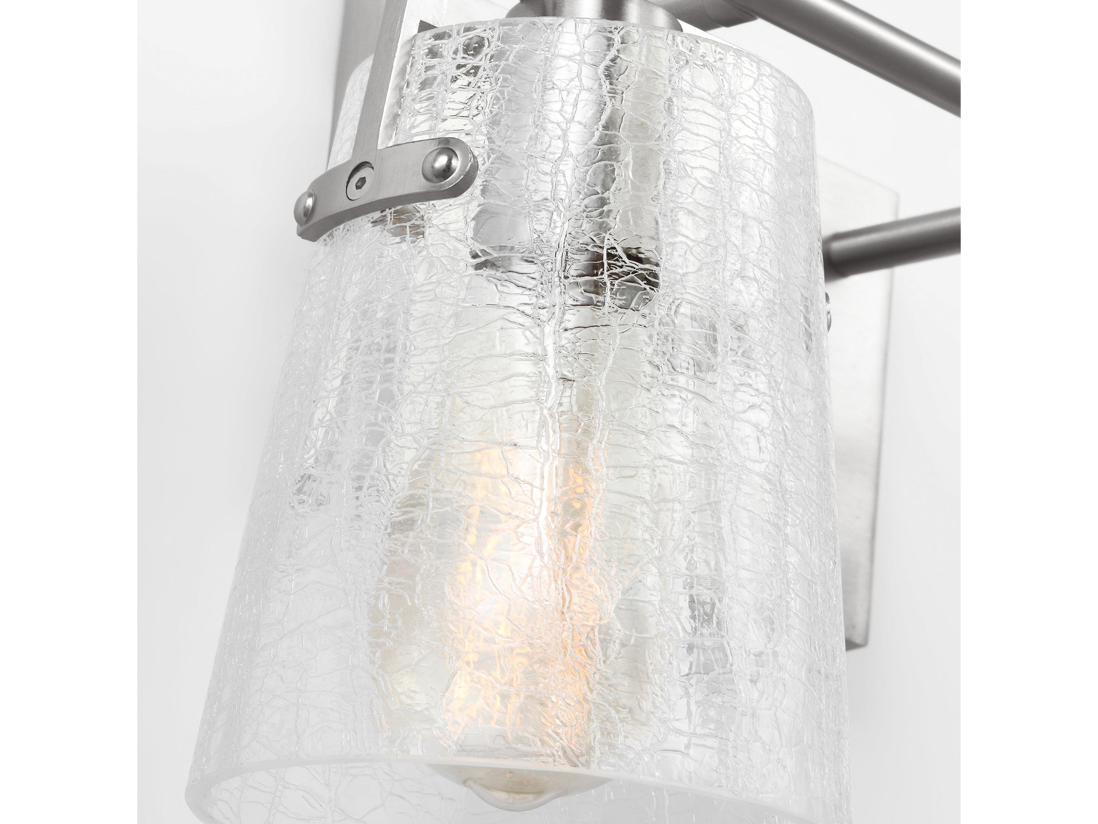 Visual Comfort Studio Crofton 4-Light Brushed Nickel Vanity Light