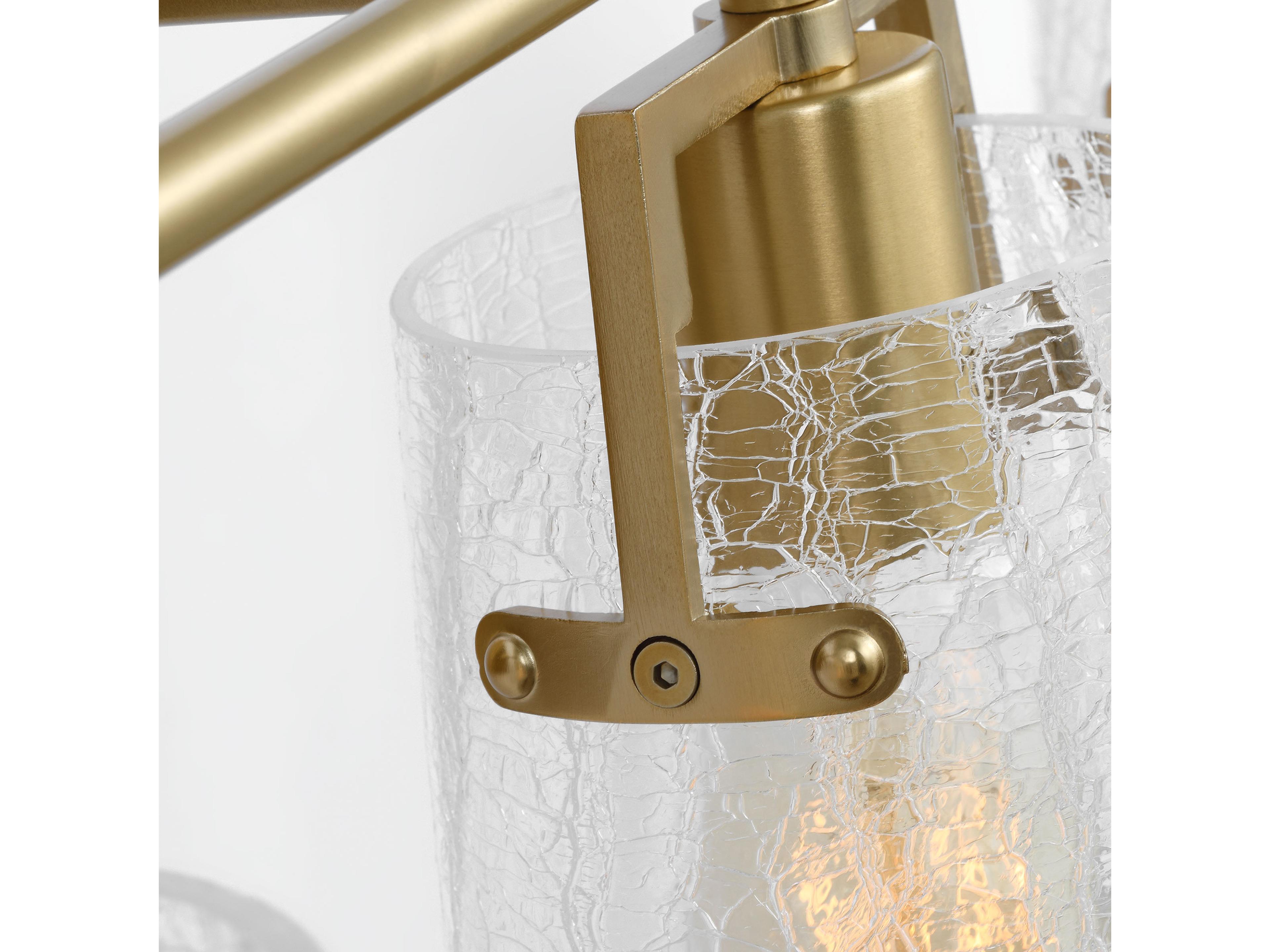 Visual Comfort Studio Crofton 4-Light Chrome Brass Vanity Light