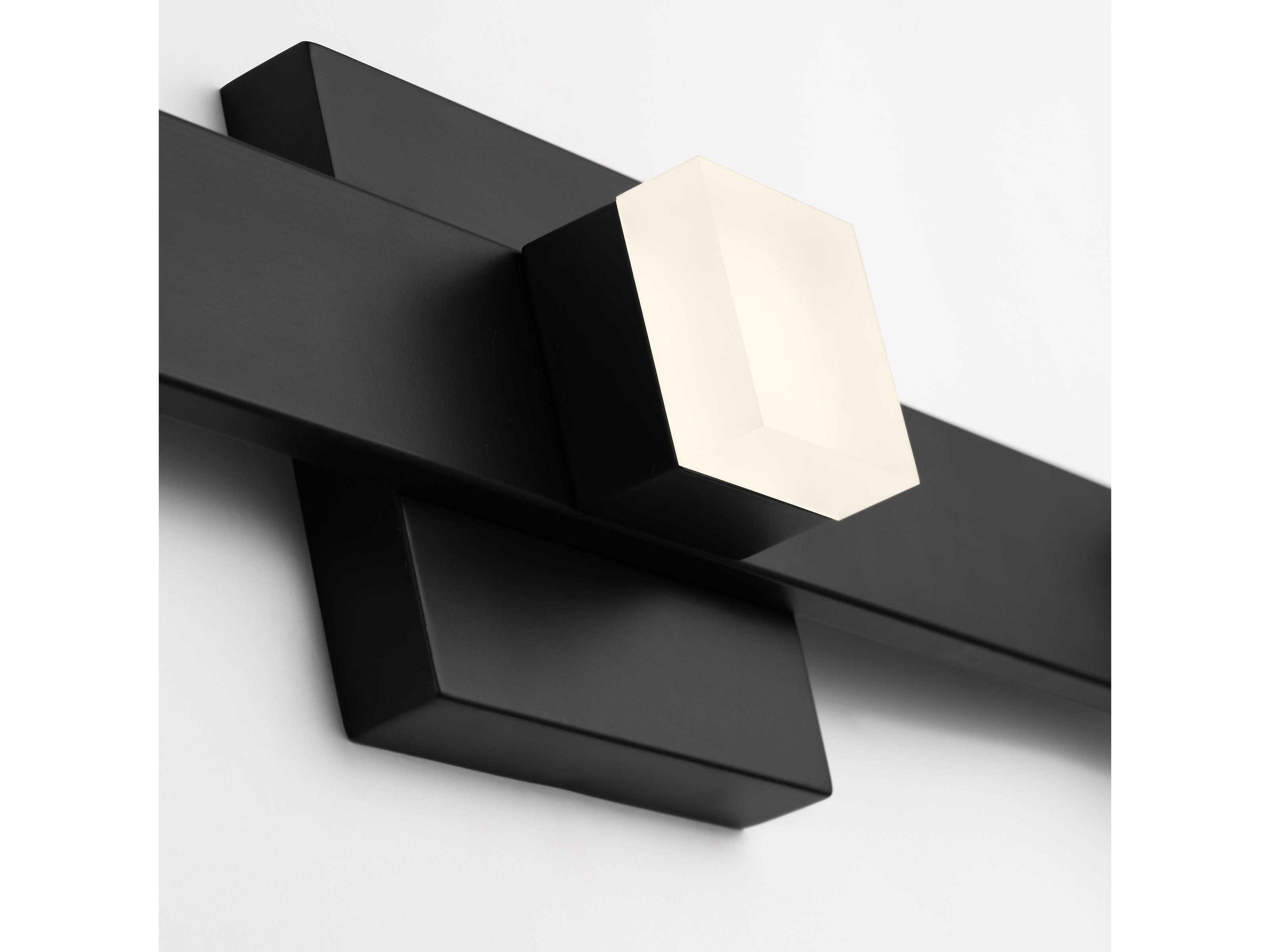 Visual Comfort Studio Brander 3-Light Midnight Black Vanity Light