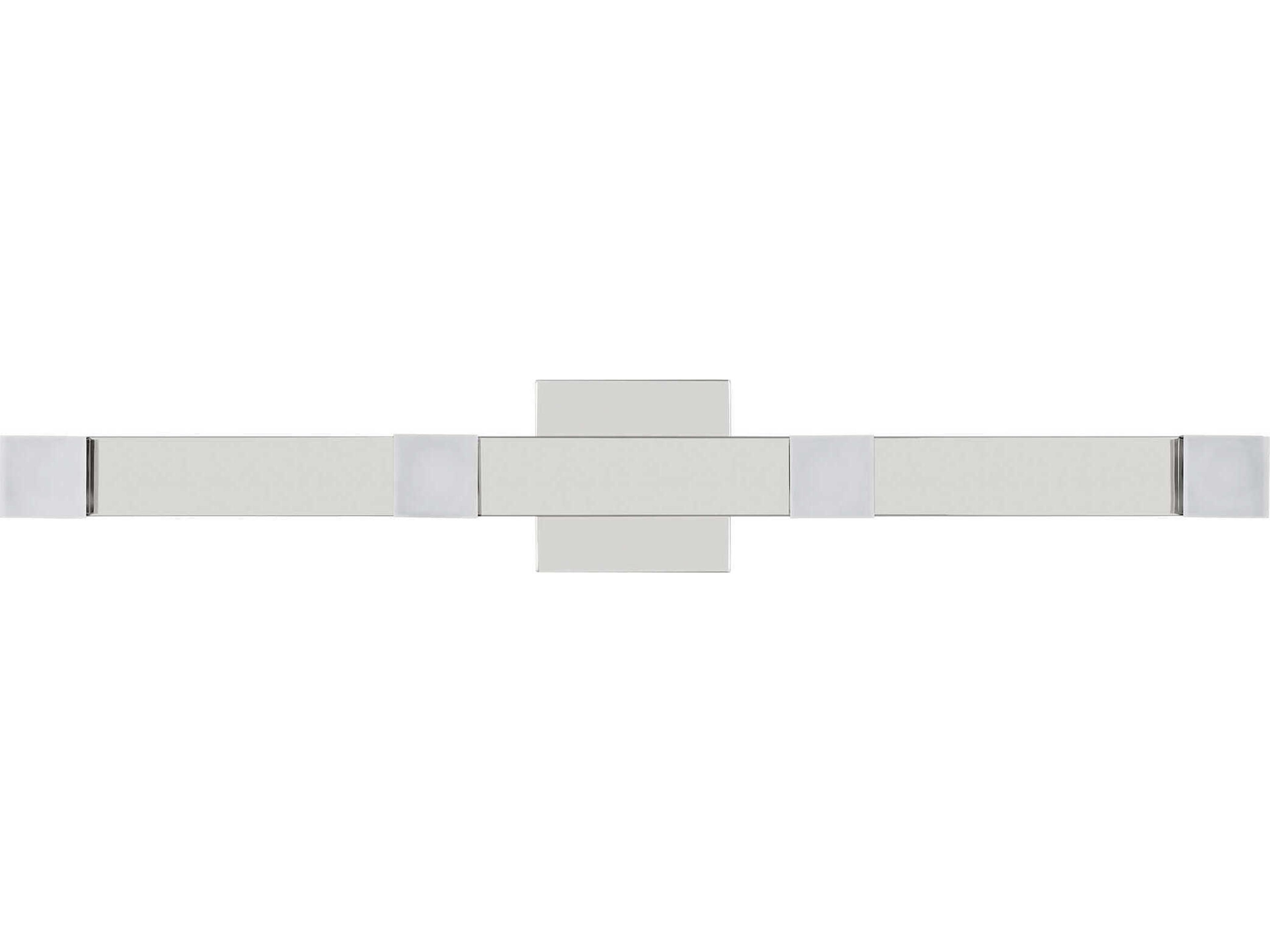 Visual Comfort Studio Brander 4-Light Chrome Vanity Light