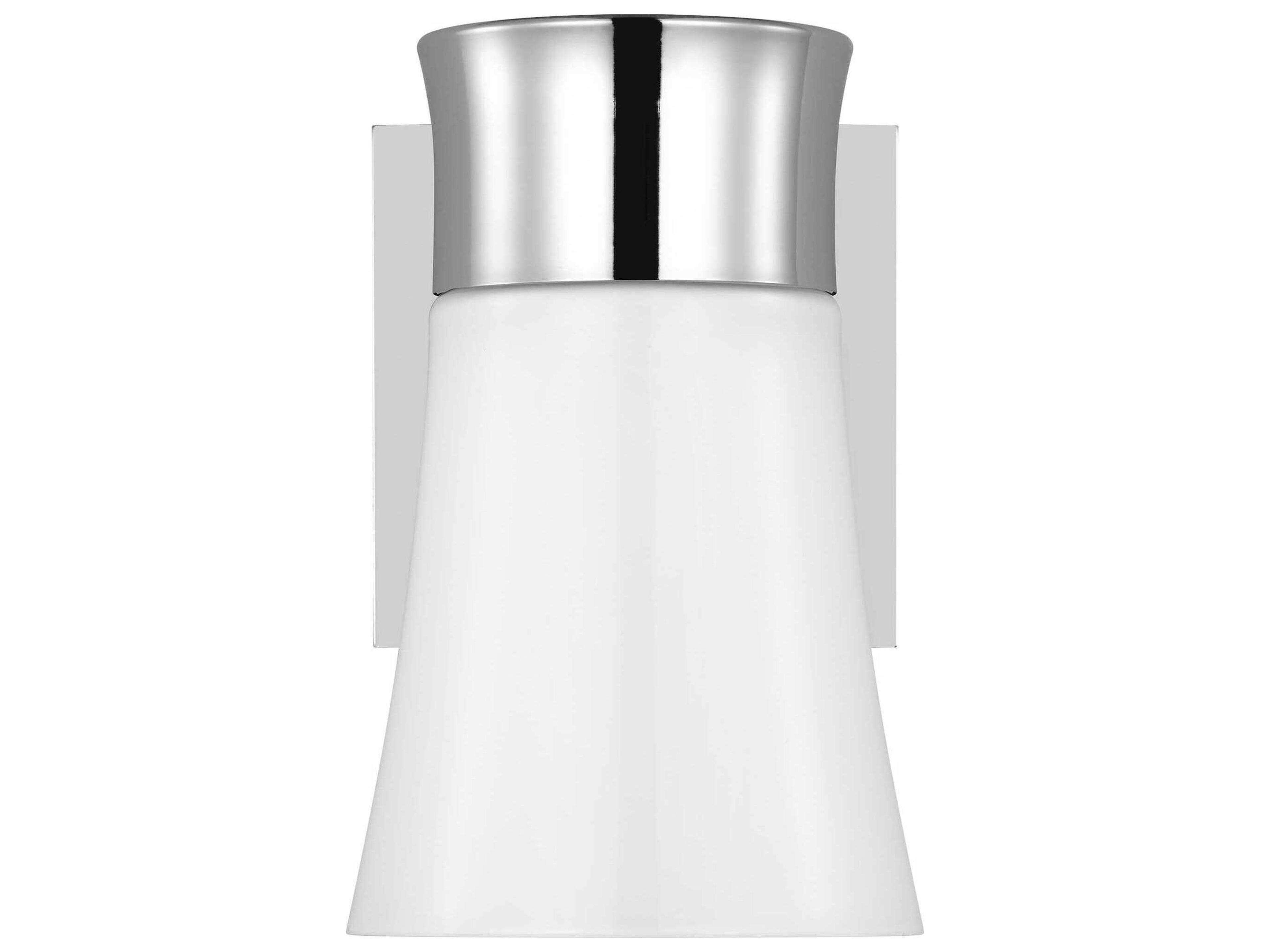 Visual Comfort Studio Roy 1-Light Chrome Wall Sconce