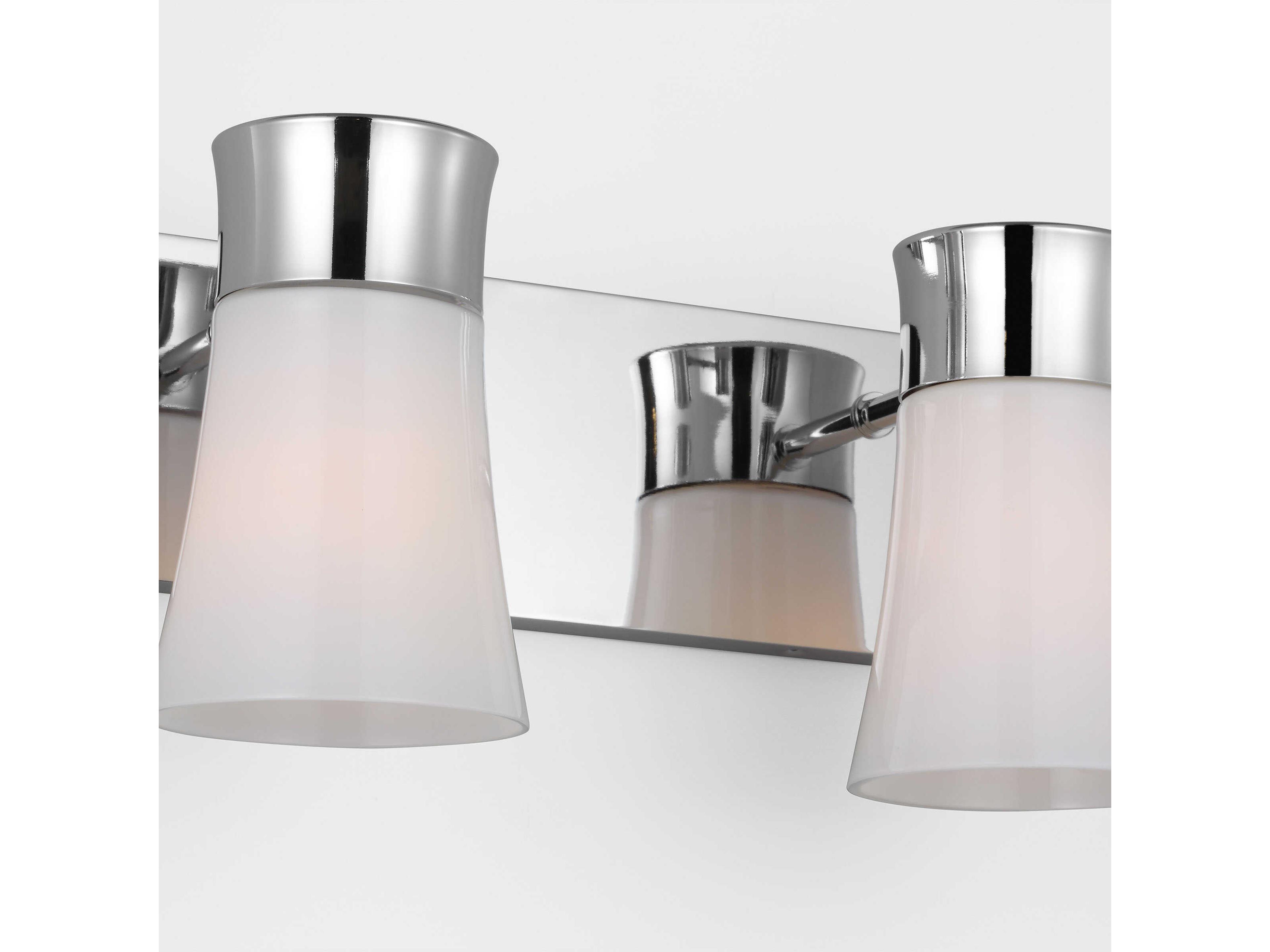 Visual Comfort Studio Roy 2-Light Chrome Vanity Light