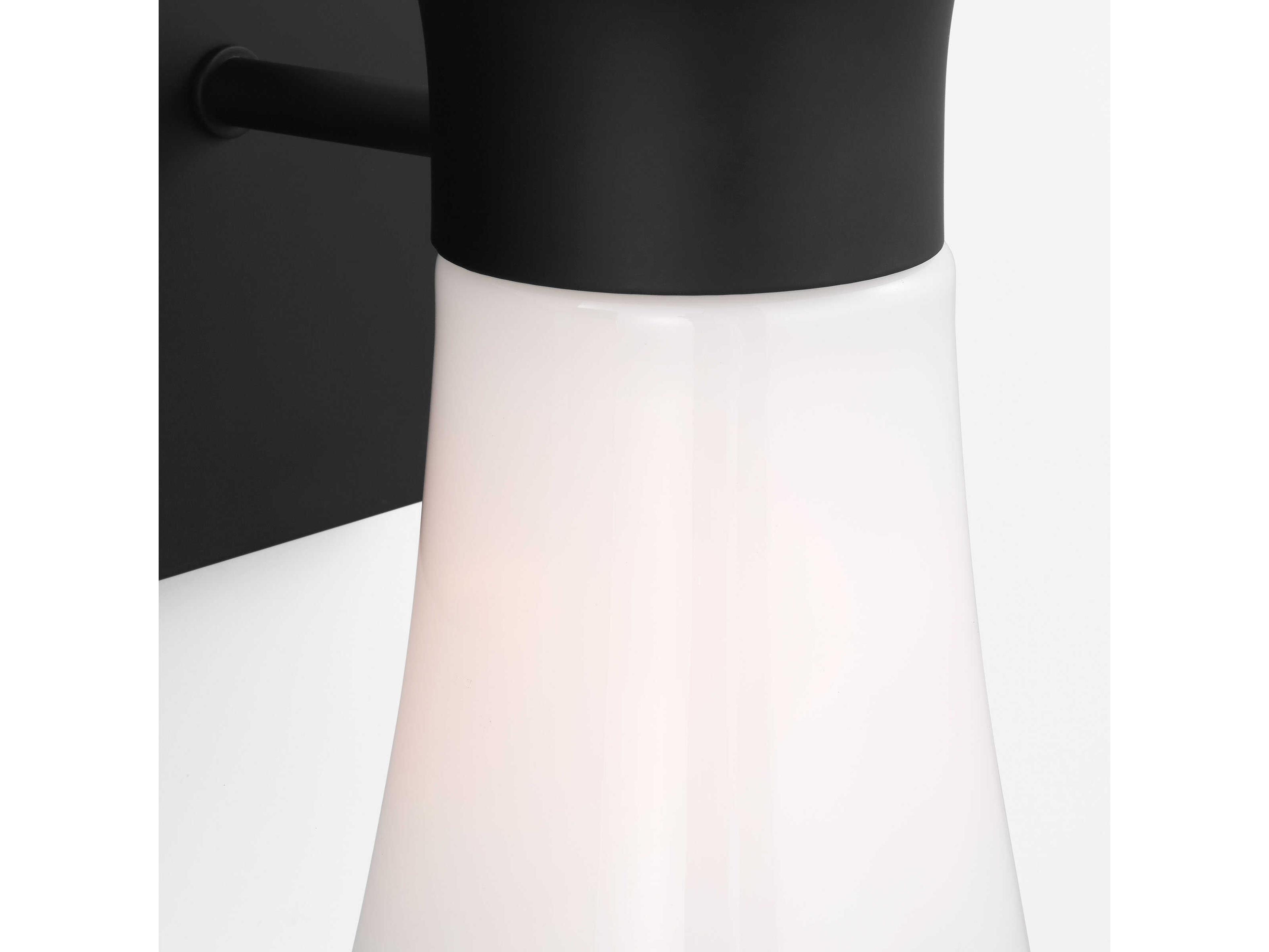 Visual Comfort Studio Roy 2-Light Midnight Black Vanity Light