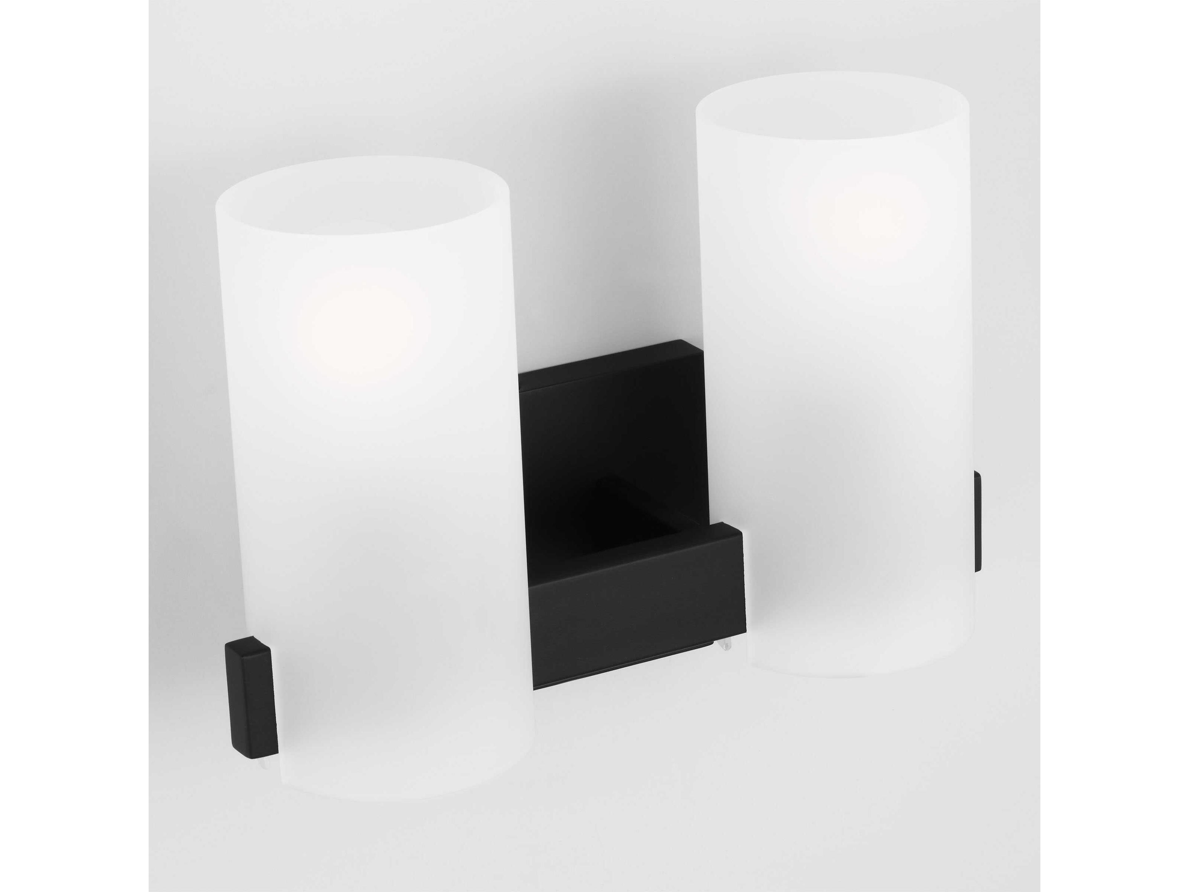 Visual Comfort Studio Rhode 2-Light Midnight Black Vanity Light