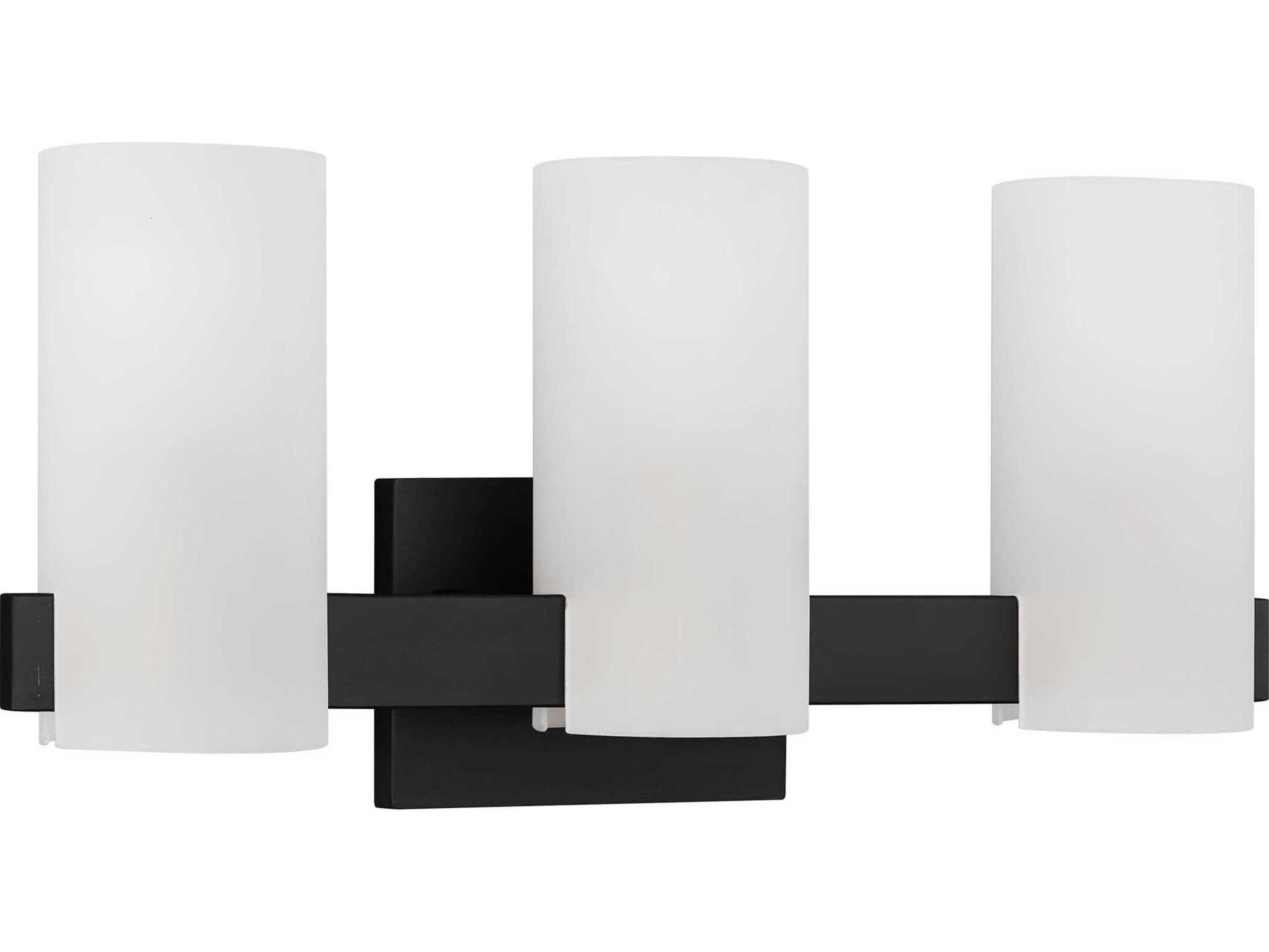 Visual Comfort Studio Rhode 3-Light Midnight Black Vanity Light