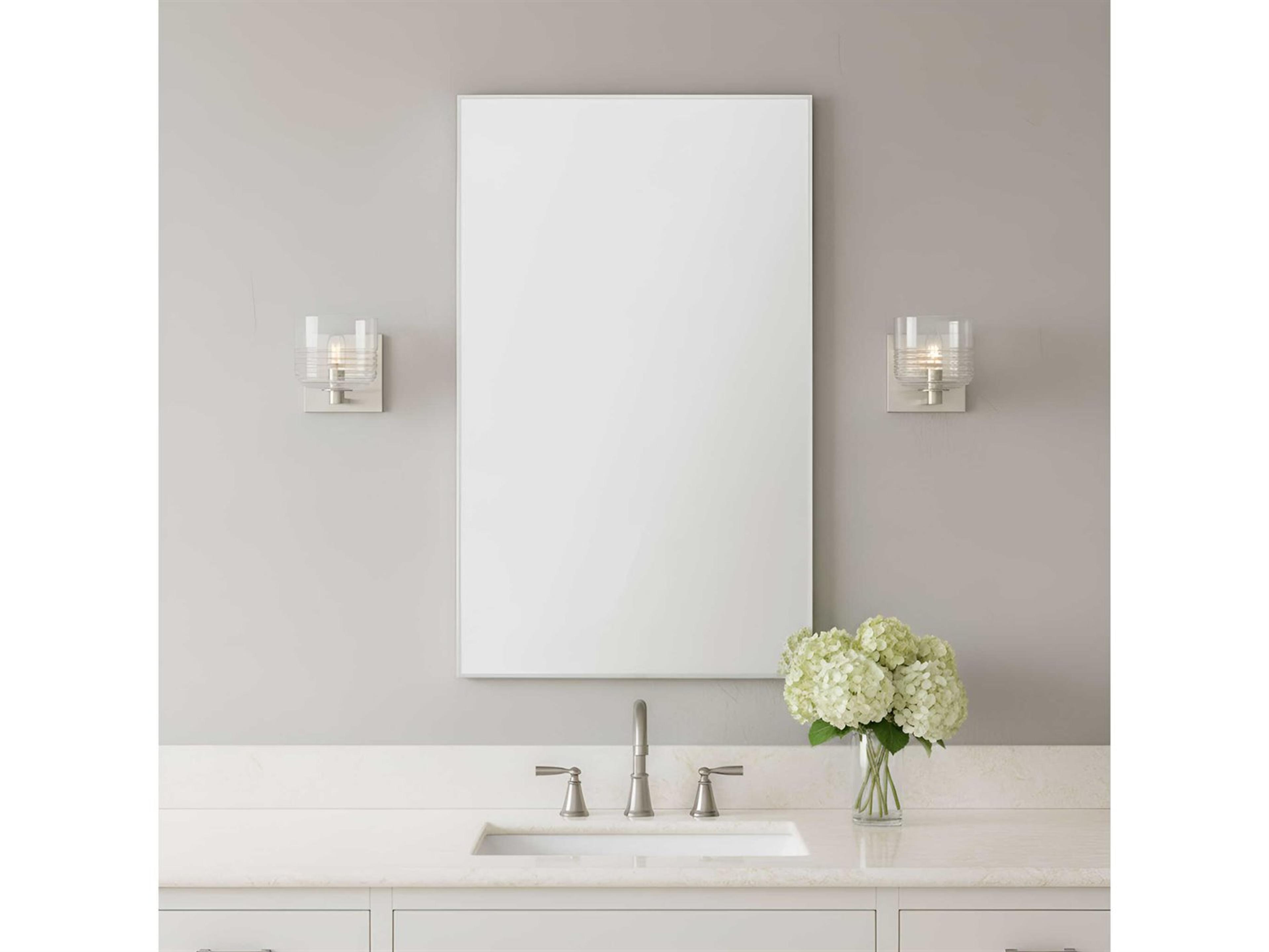 Visual Comfort Studio Lochdale 1-Light Brushed Nickel Wall Sconce