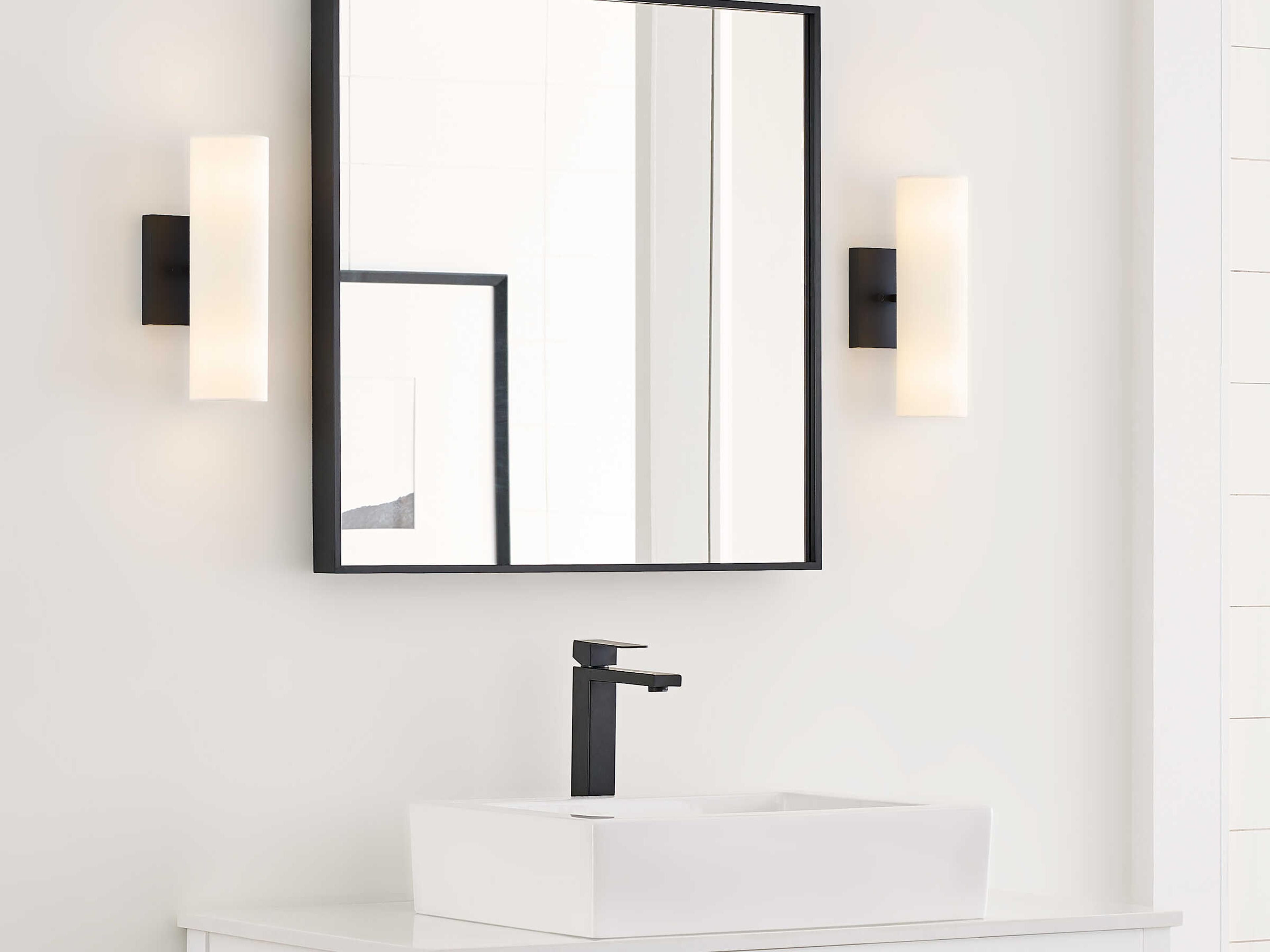 Visual Comfort Studio Capalino 2-Light Midnight Black Wall Sconce