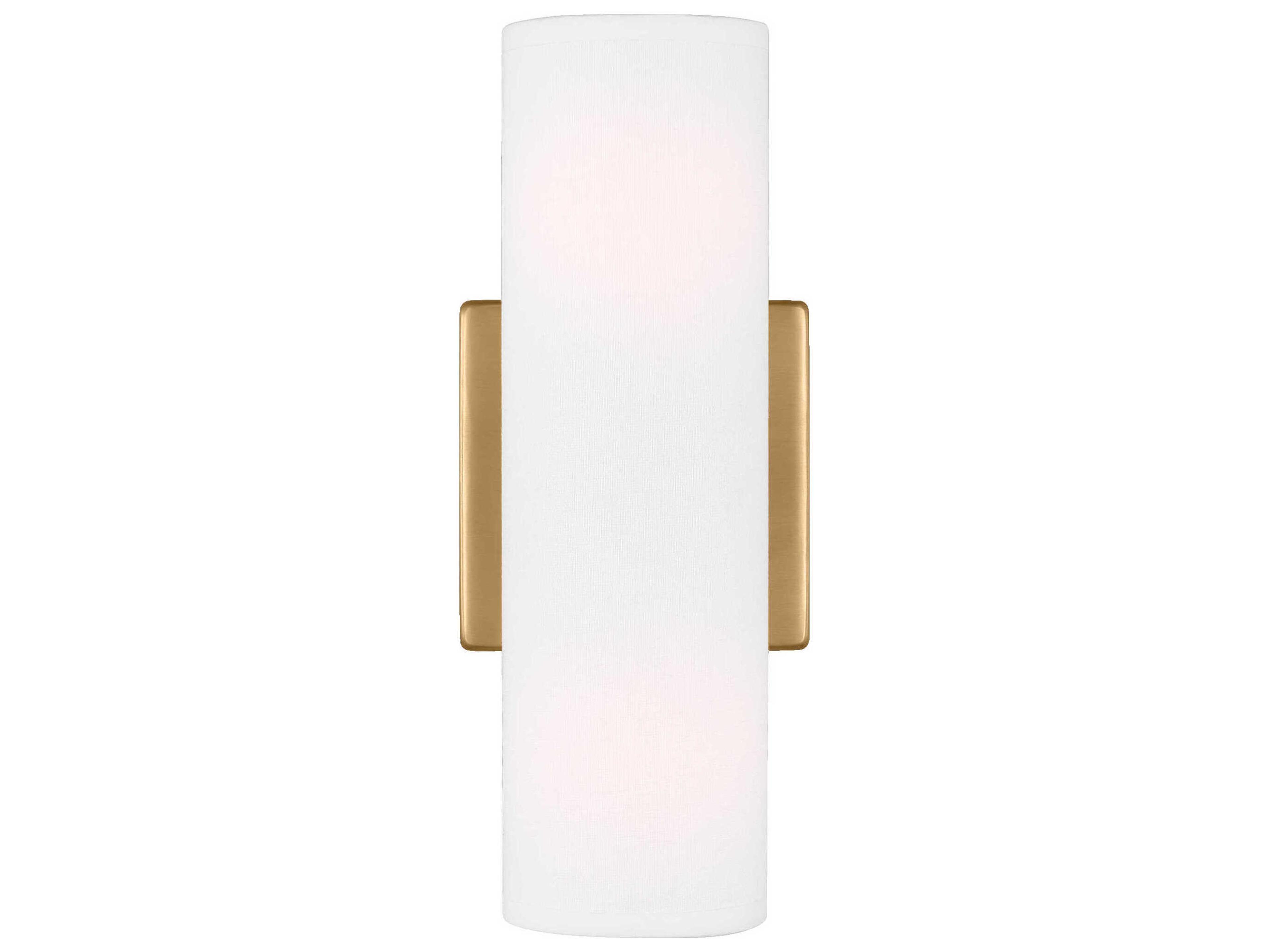 Capalino Satin Brass 2-Light Wall Sconce