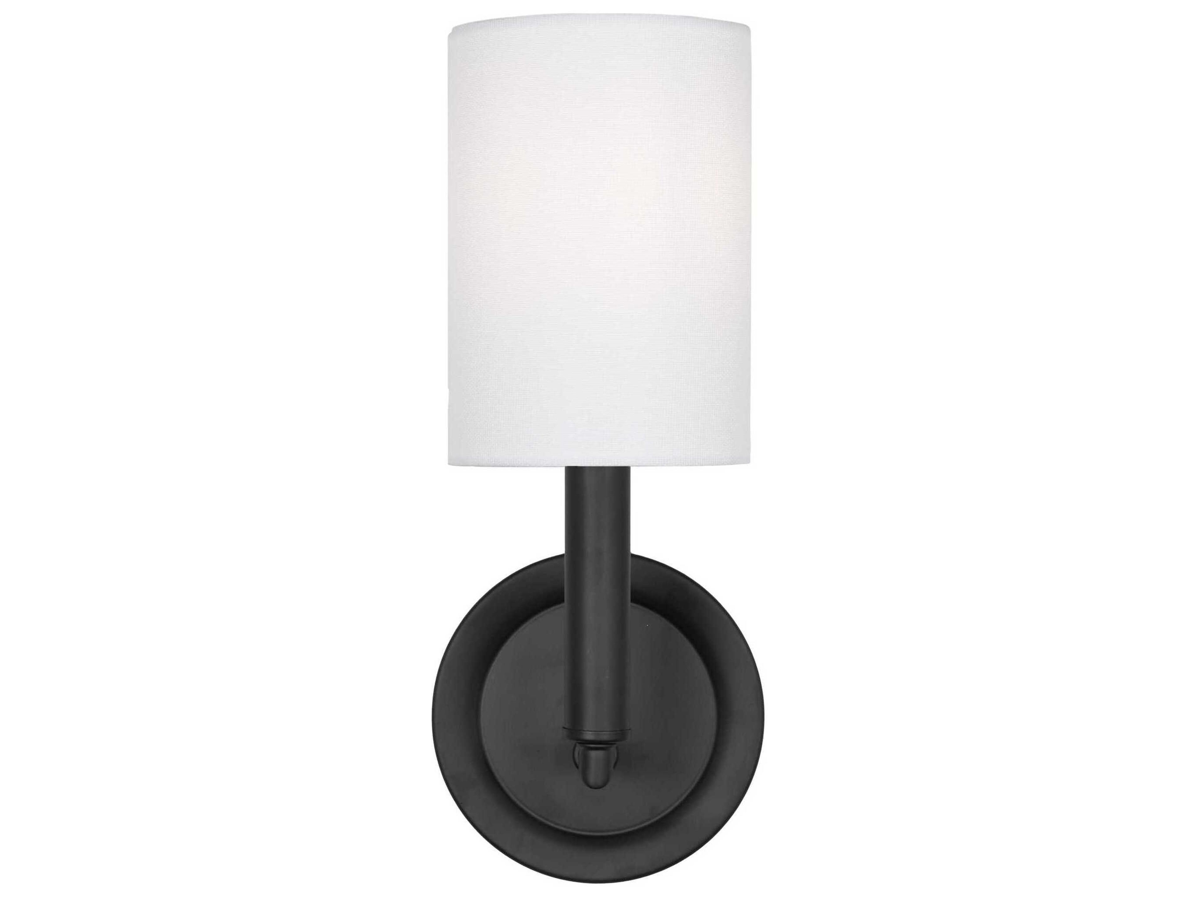 Egmont Midnight Black 1-Light Wall Sconce