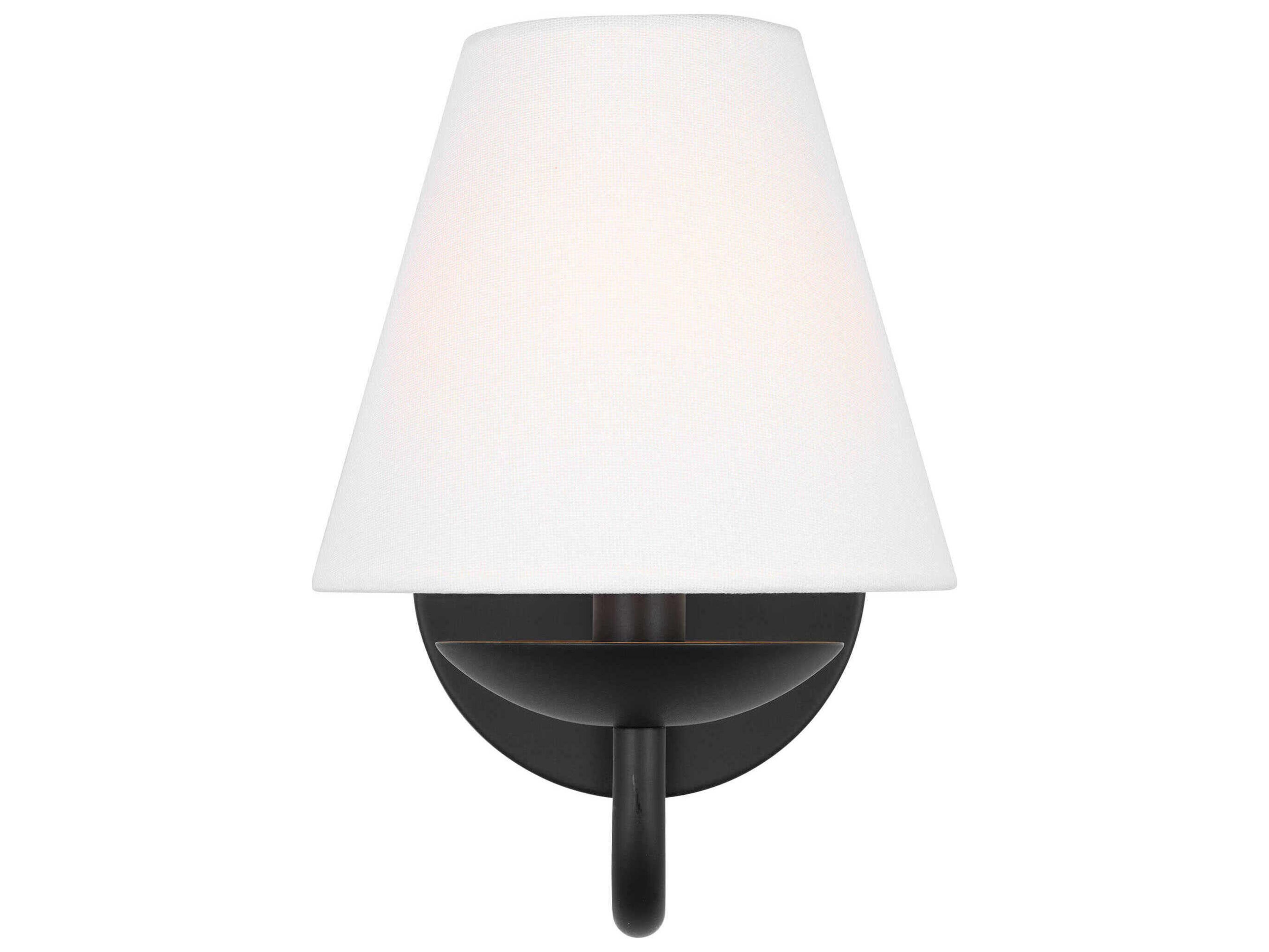 Visual Comfort Studio Albion 1-Light Midnight Black Wall Sconce