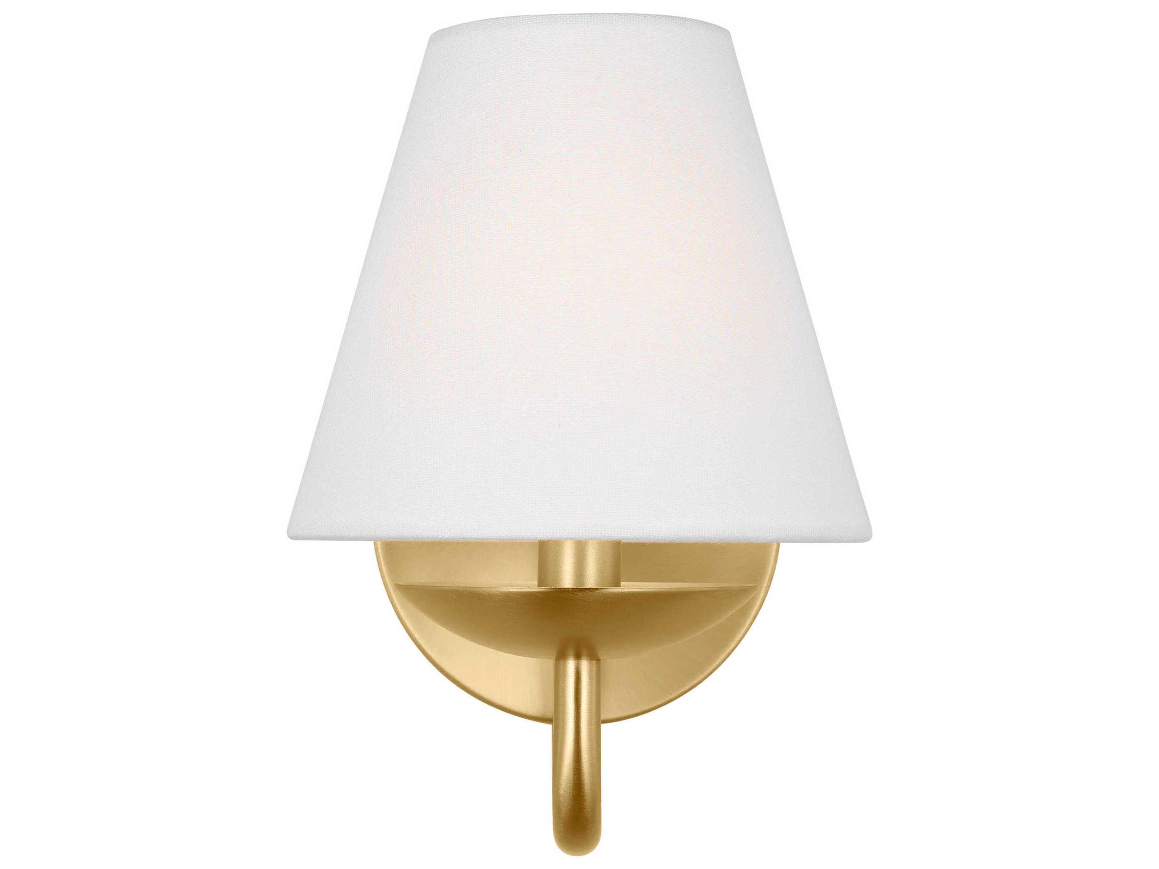 Visual Comfort Studio Albion 1-Light Satin Brass Wall Sconce