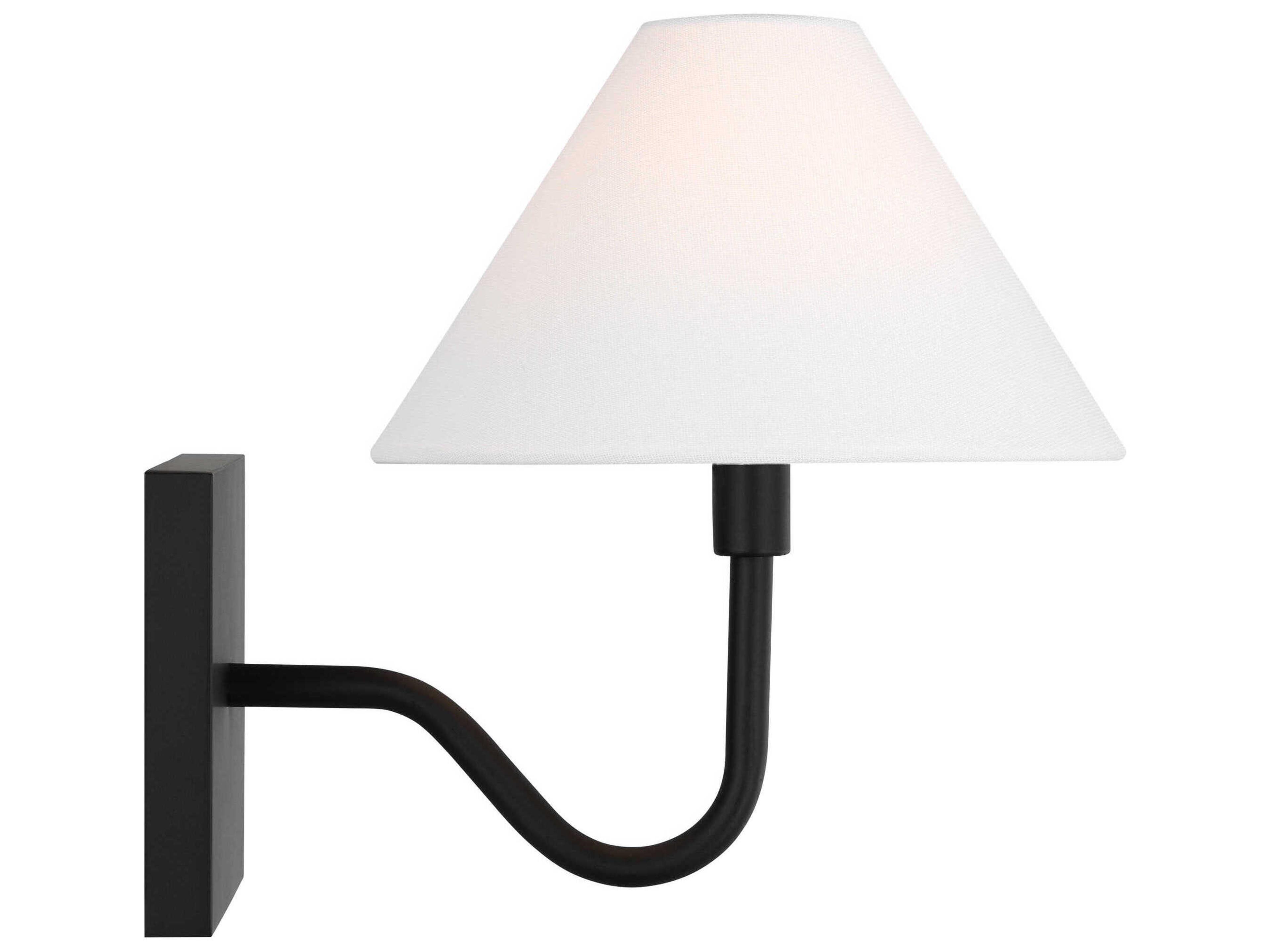 Visual Comfort Studio Eldon 1-Light Midnight Black Wall Sconce