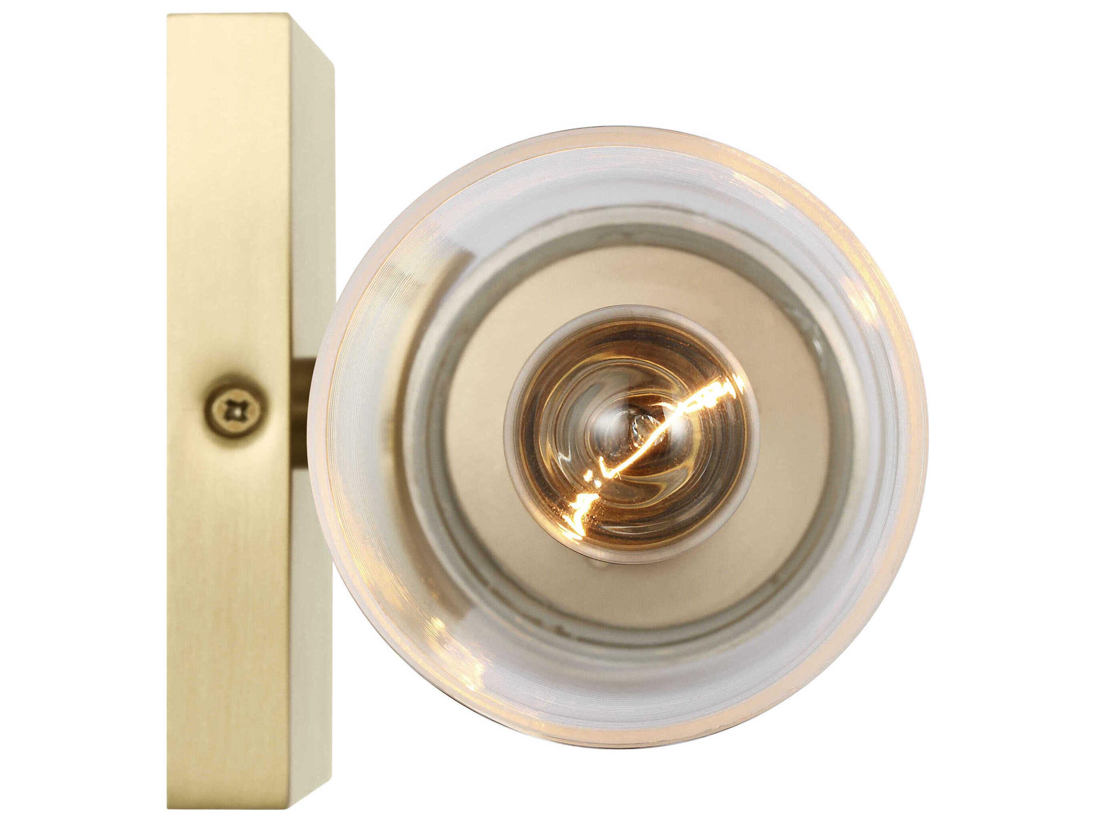 Visual Comfort Studio Sarita 2-Light Satin Brass Wall Sconce
