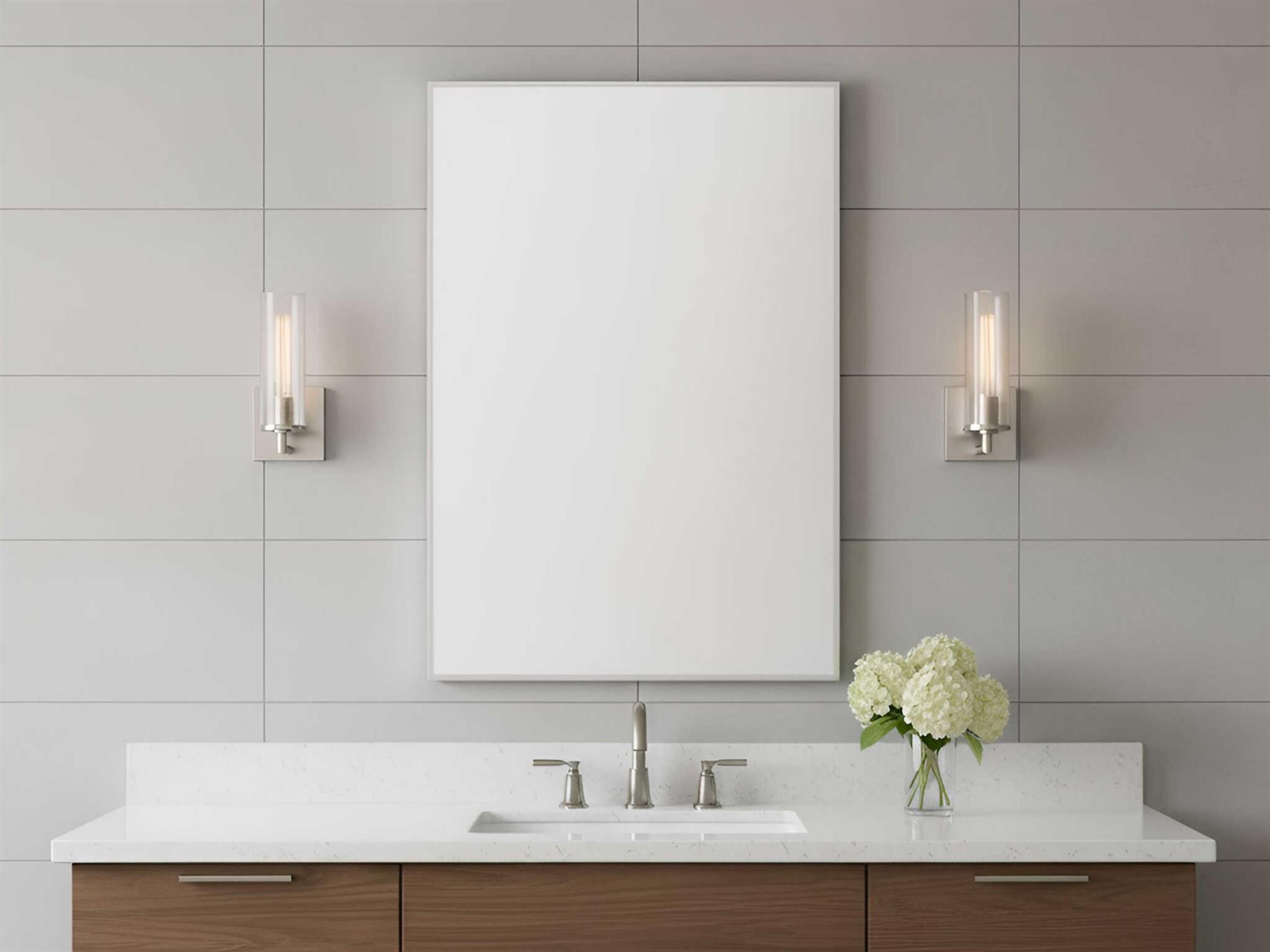 Visual Comfort Studio Sarita 1-Light Brushed Nickel Wall Sconce