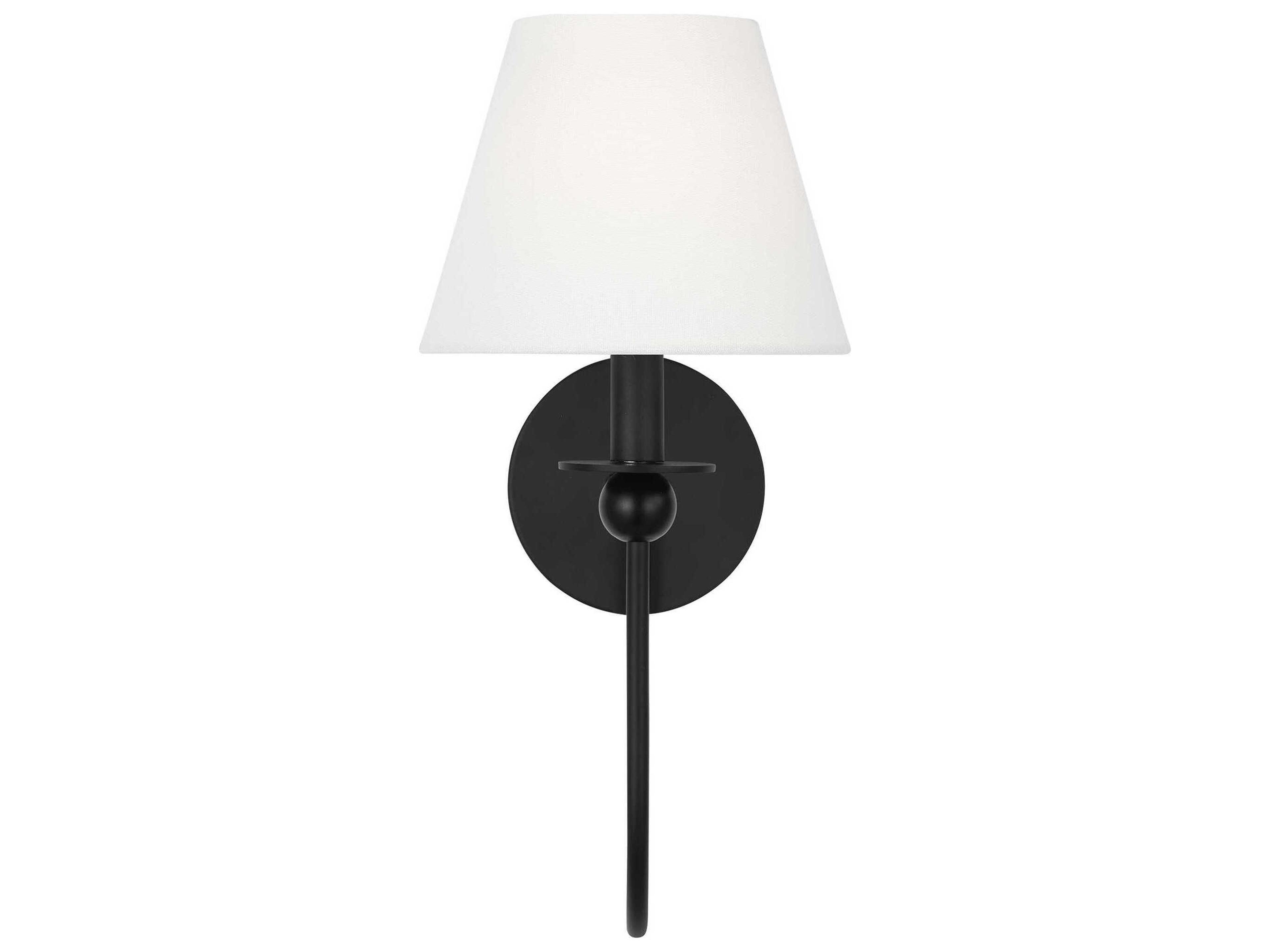 Visual Comfort Studio Elsay 1-Light Midnight Black Wall Sconce