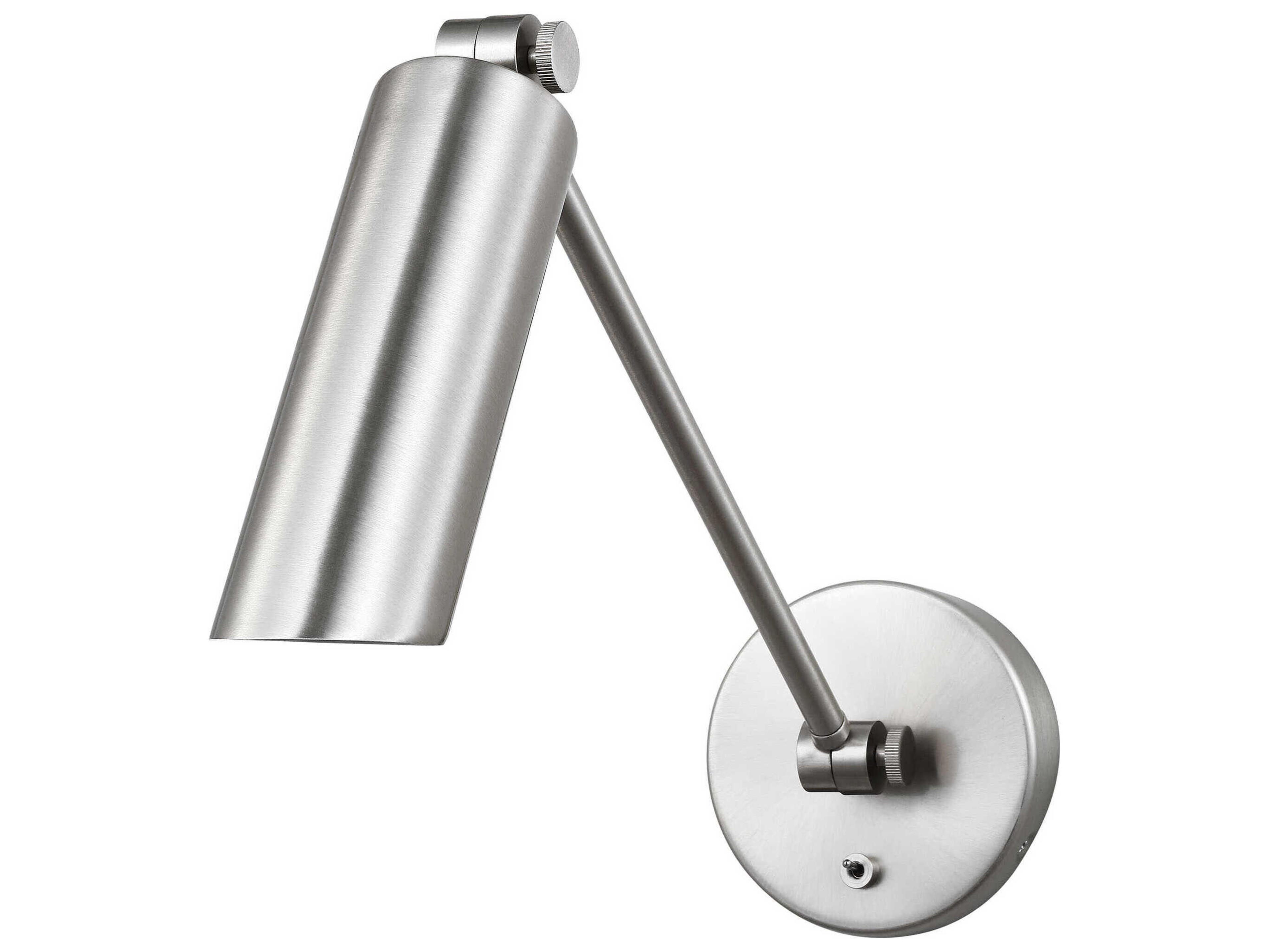 Frasar Brushed Nickel One Light Wall Sconce