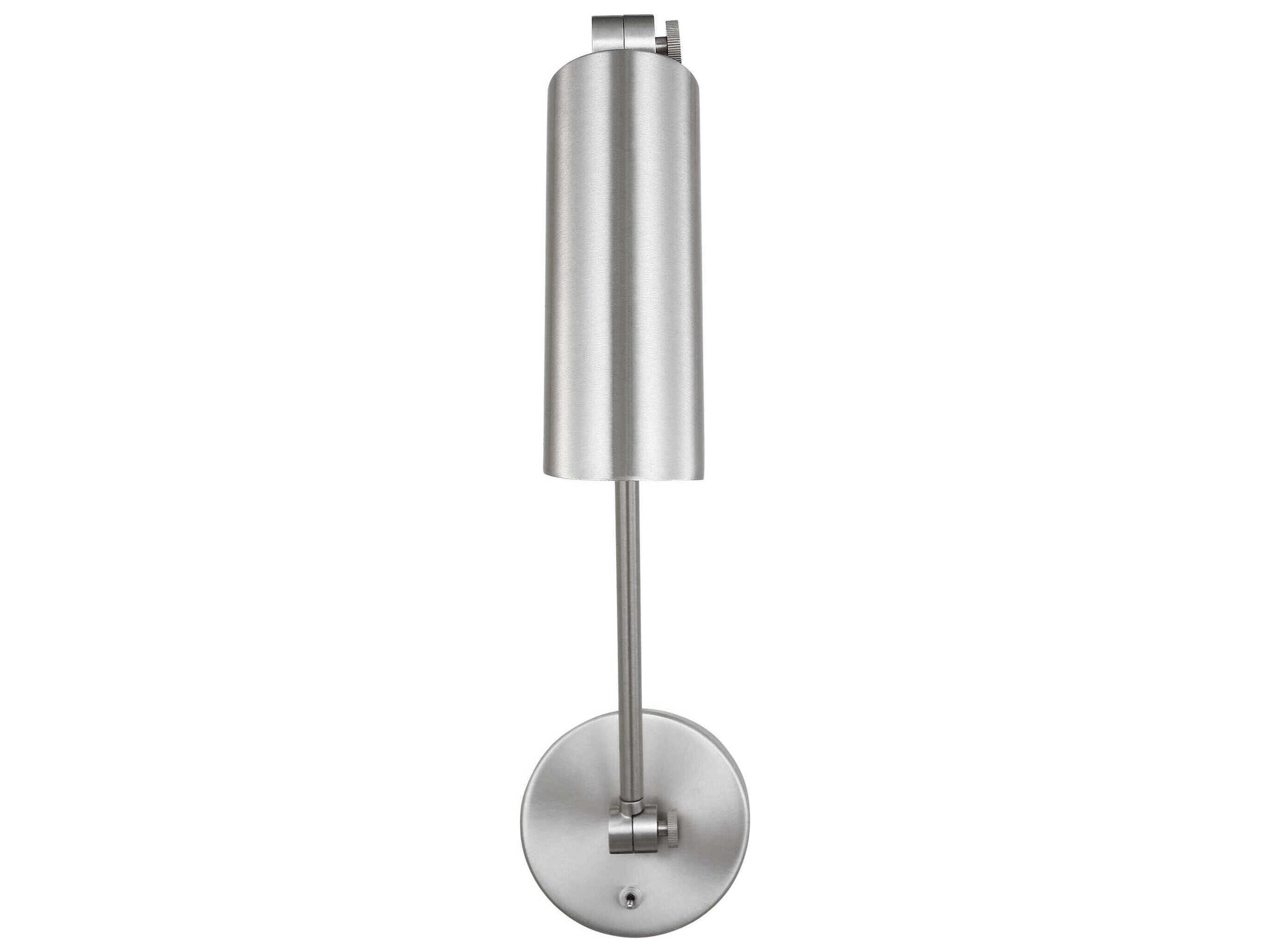Visual Comfort Studio Frasar 1-Light Brushed Nickel Swing Wall Sconce