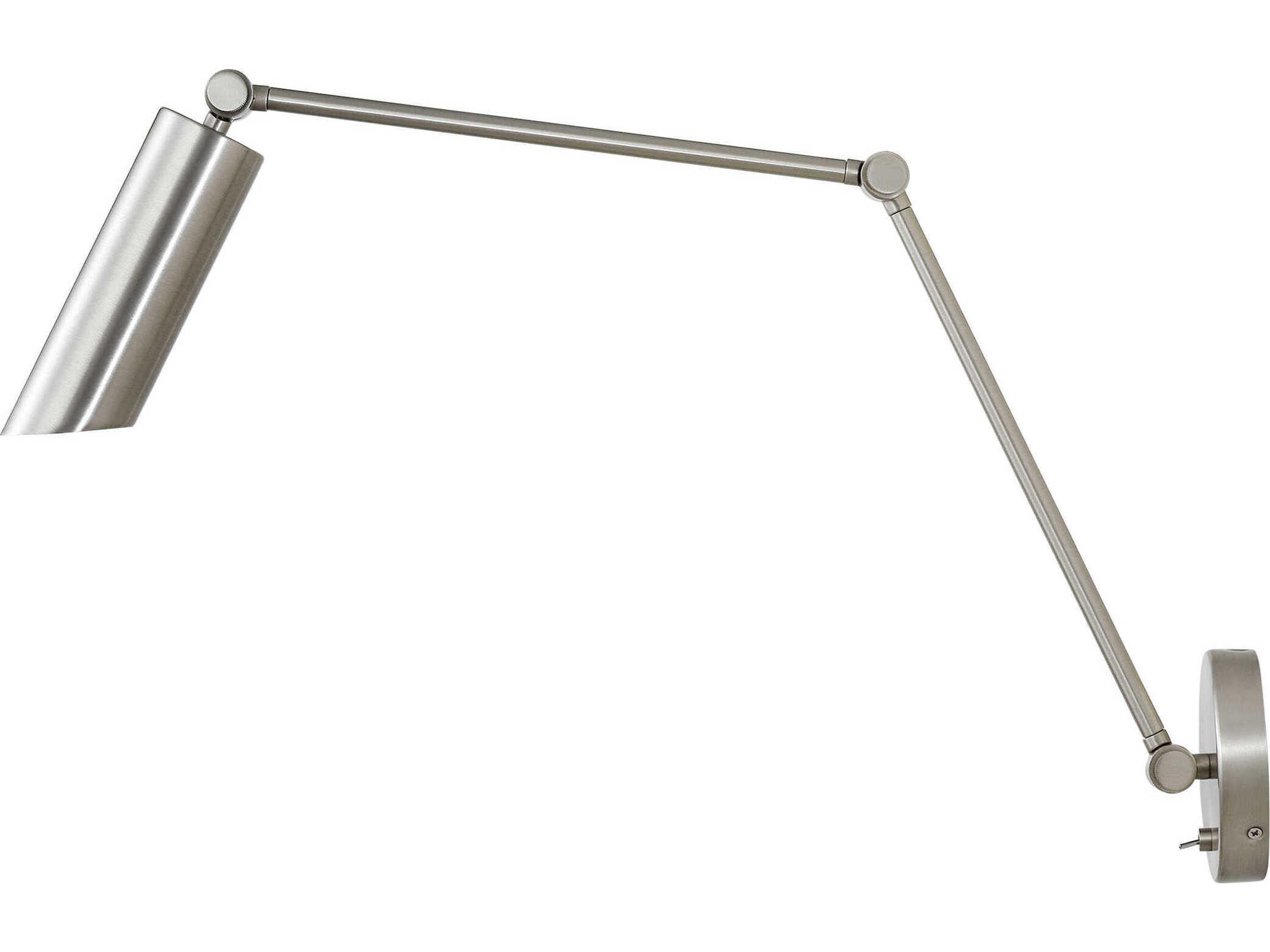 Visual Comfort Studio Frasar 1-Light Brushed Nickel Swing Wall Sconce