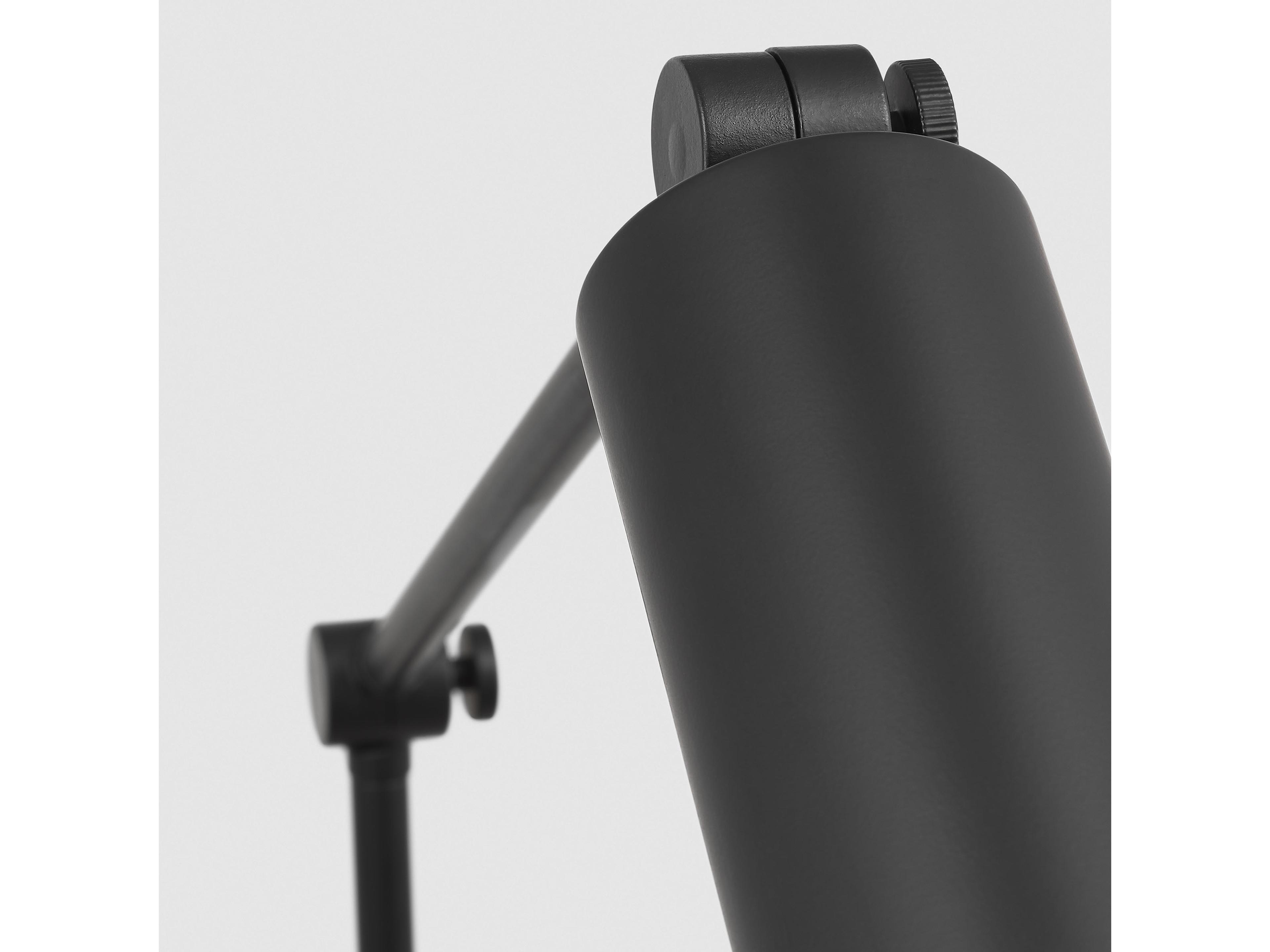 Visual Comfort Studio Frasar 1-Light Midnight Black Swing Wall Sconce