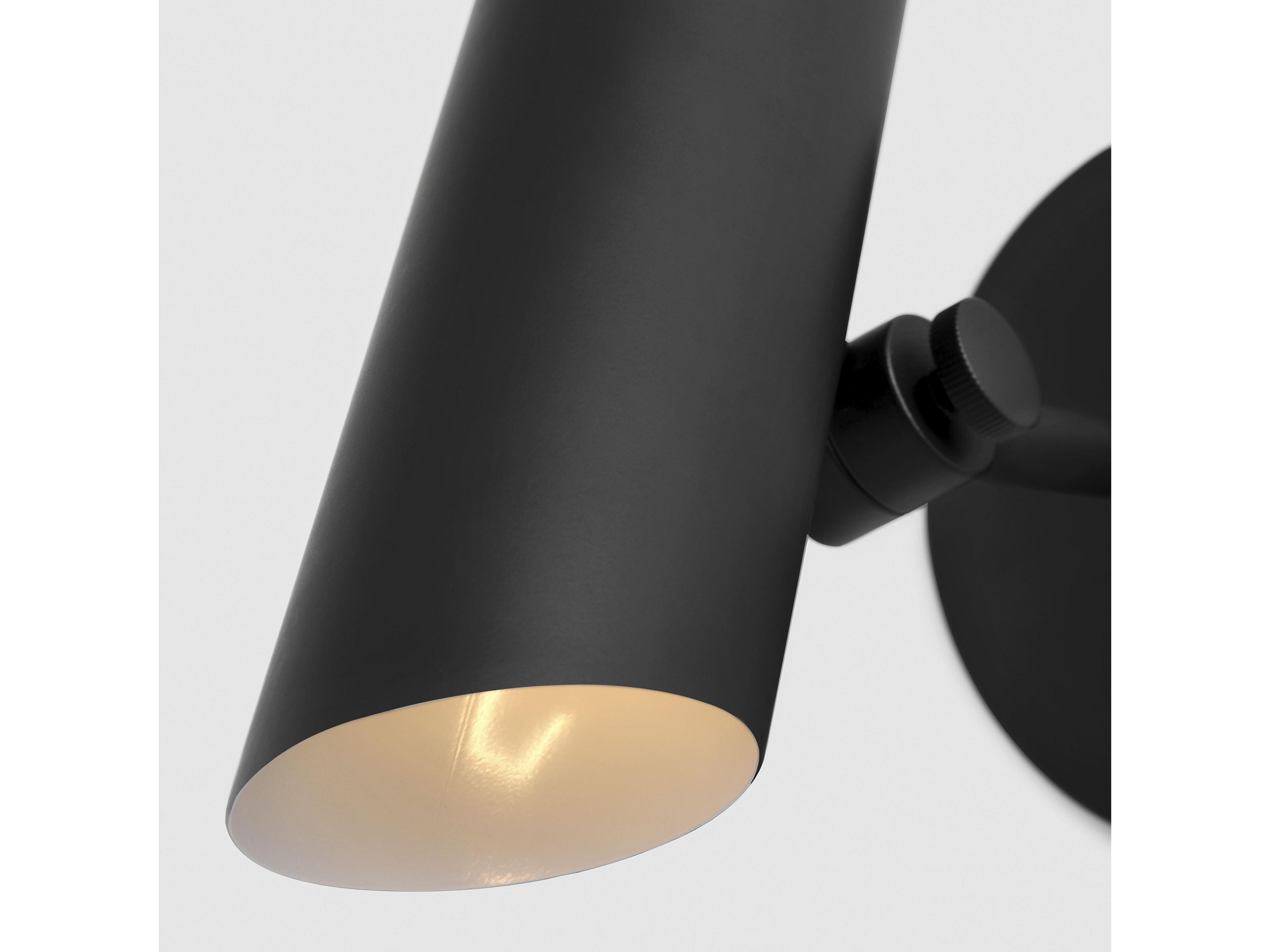 Visual Comfort Studio Frasar 1-Light Midnight Black Wall Sconce