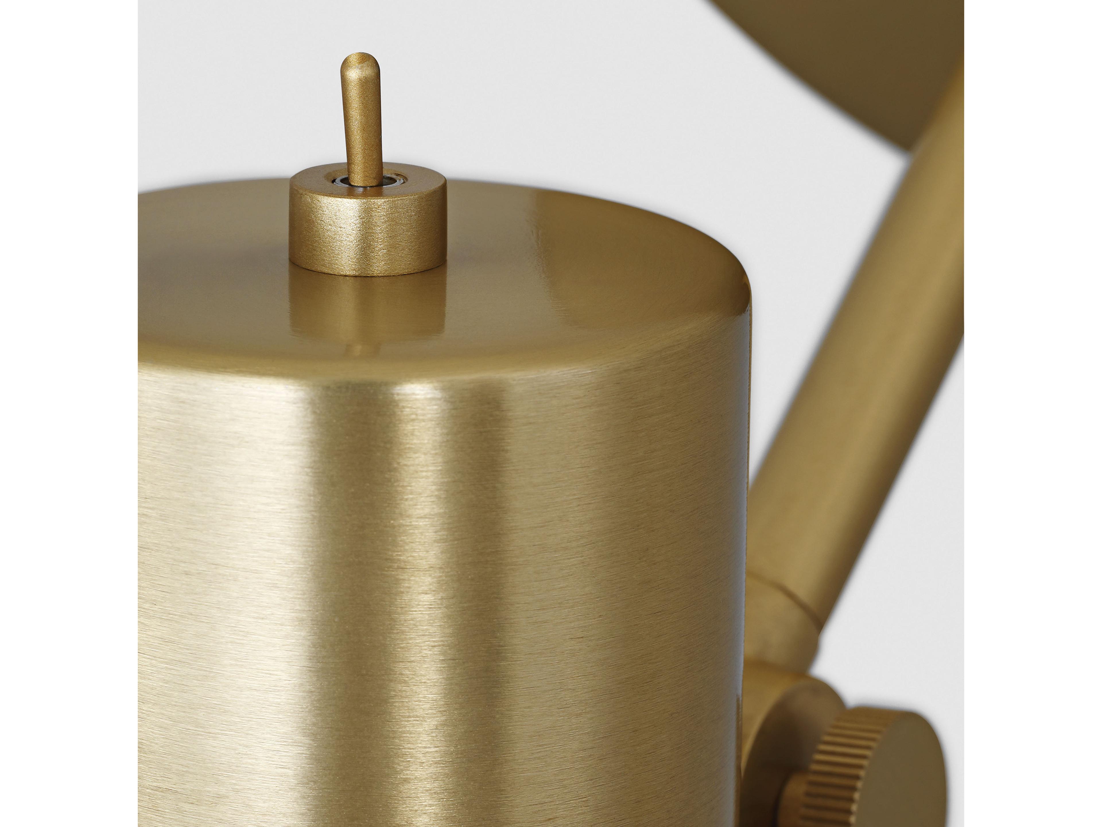 Visual Comfort Studio Frasar 1-Light Satin Brass Wall Sconce