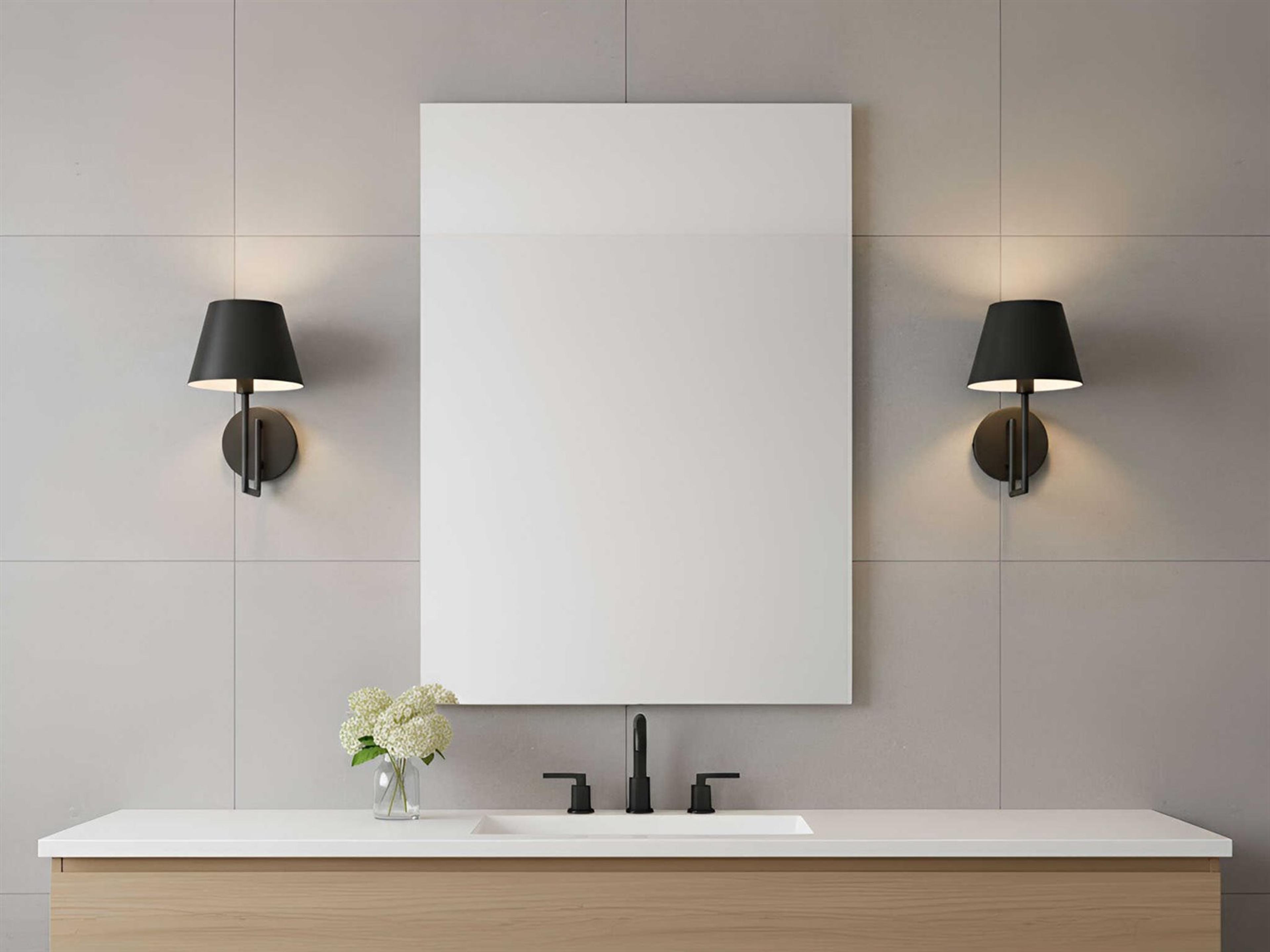 Visual Comfort Studio Ender 1-Light Midnight Black Wall Sconce