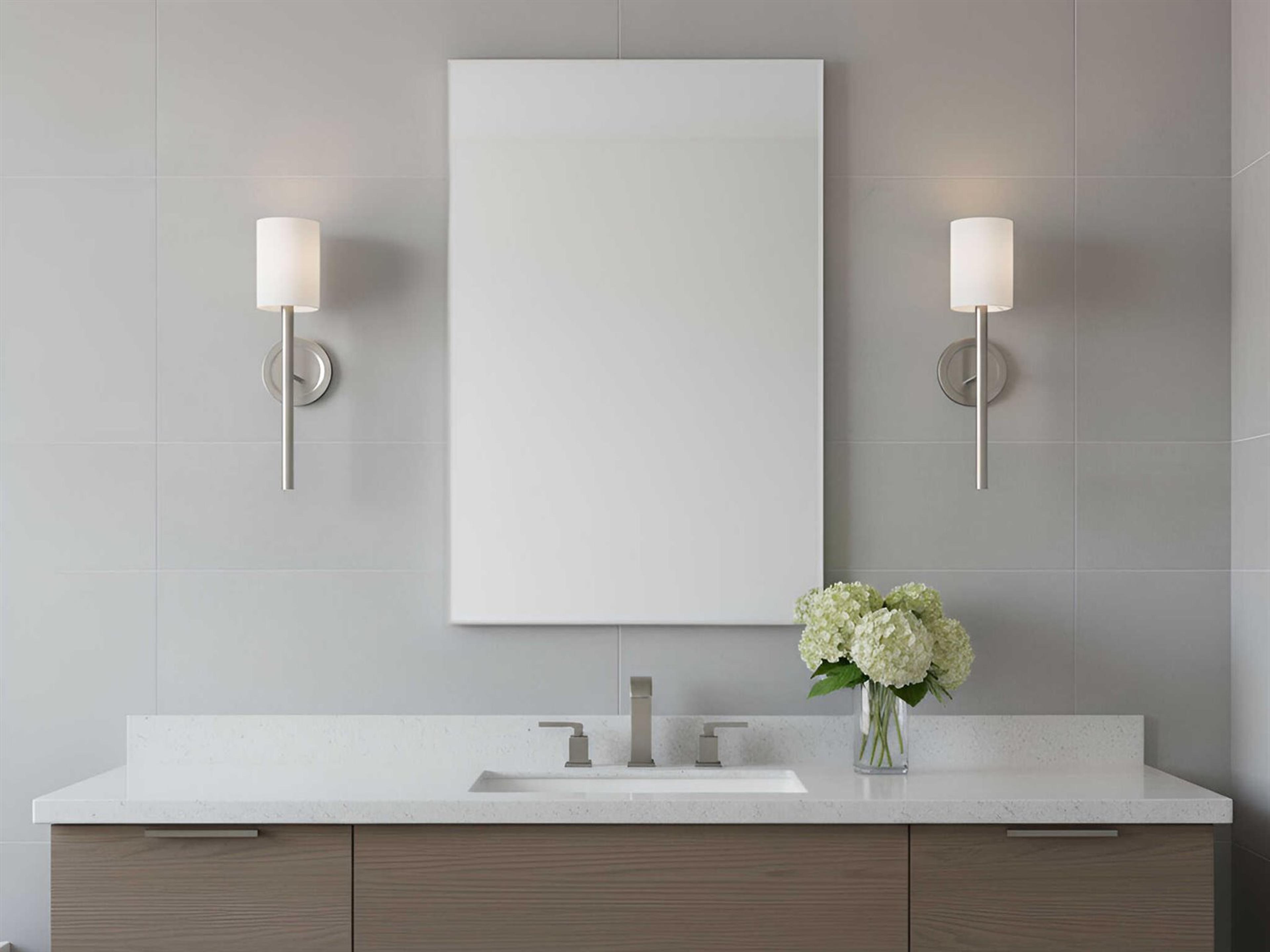 Visual Comfort Studio Egmont 1-Light Brushed Nickel Wall Sconce