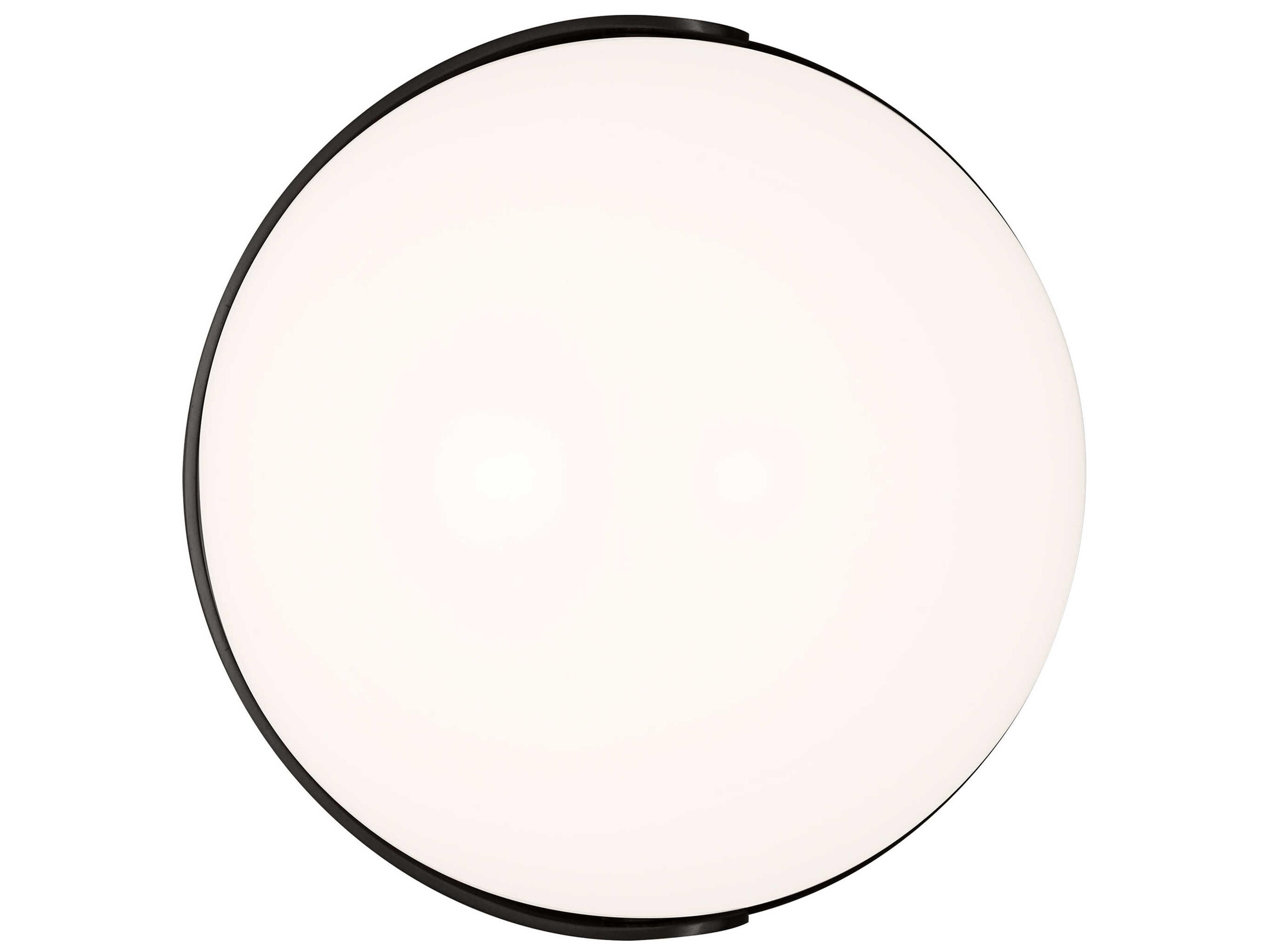 Visual Comfort Studio Syrie 1-Light Aged Iron Black Wall Sconce