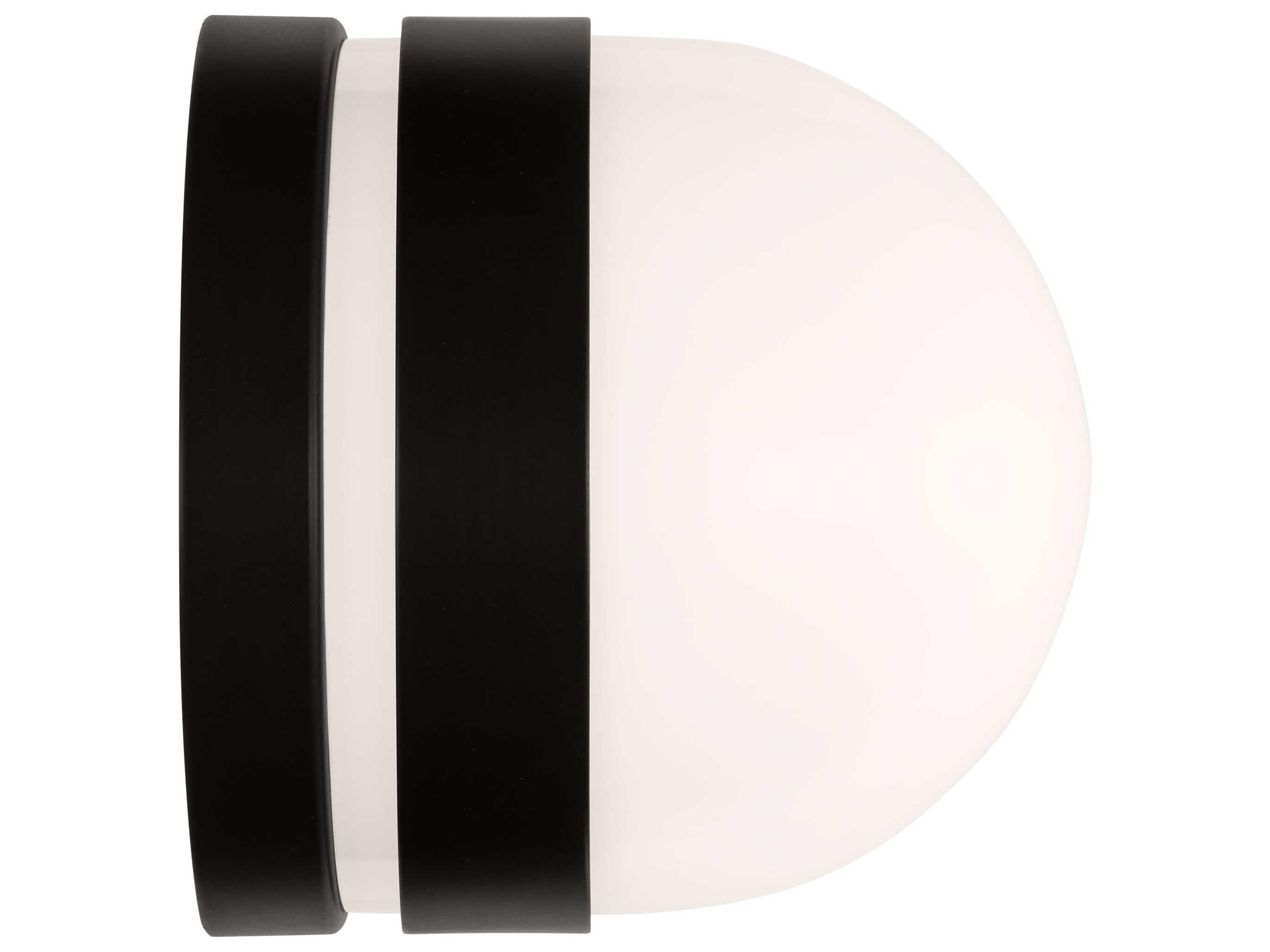 Visual Comfort Studio Syrie 1-Light Aged Iron Black Wall Sconce