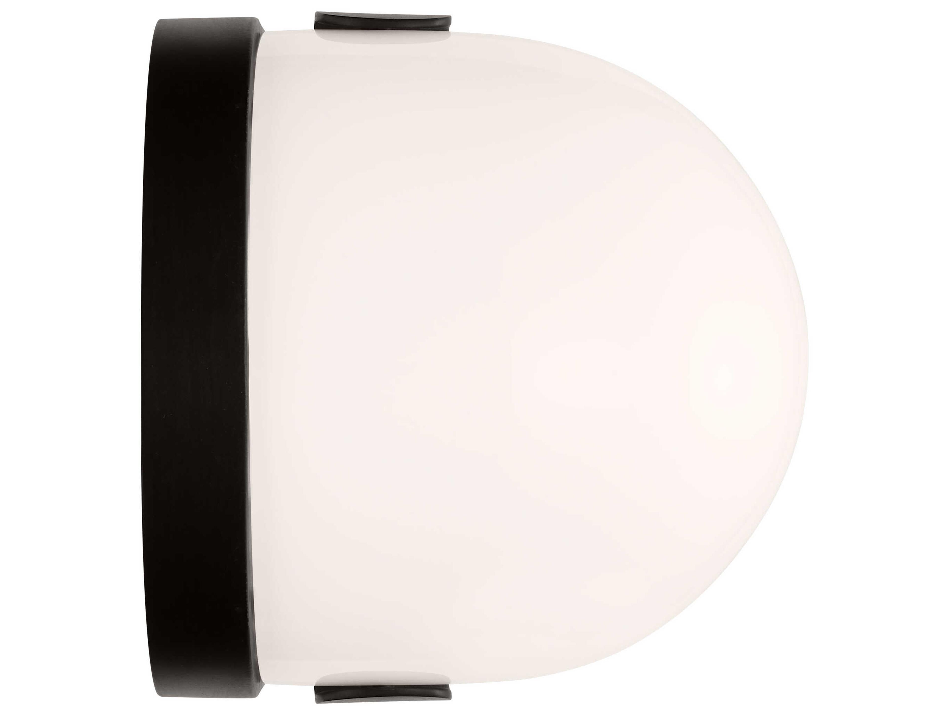 Visual Comfort Studio Syrie 2-Light Aged Iron Black Vanity Light