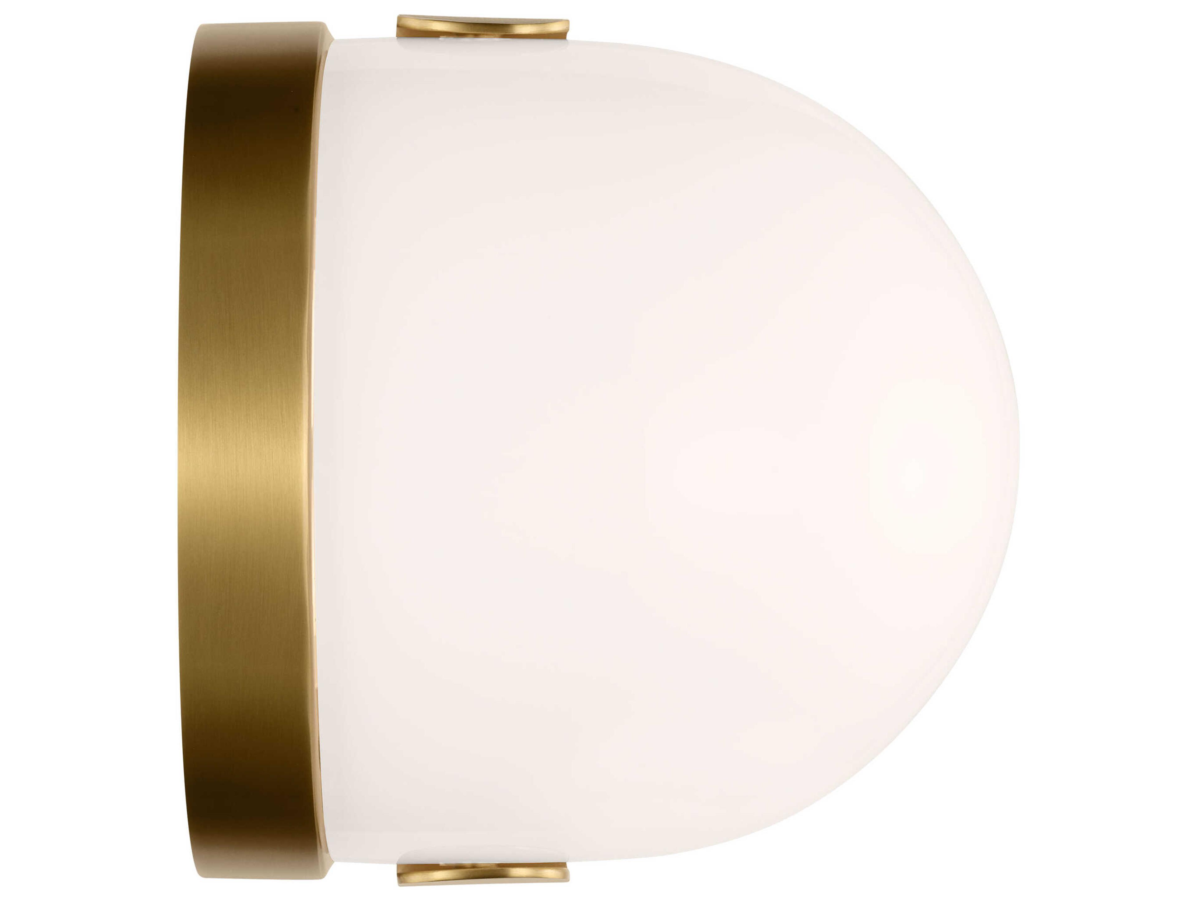 Visual Comfort Studio Syrie 2-Light Burnished Brass Vanity Light