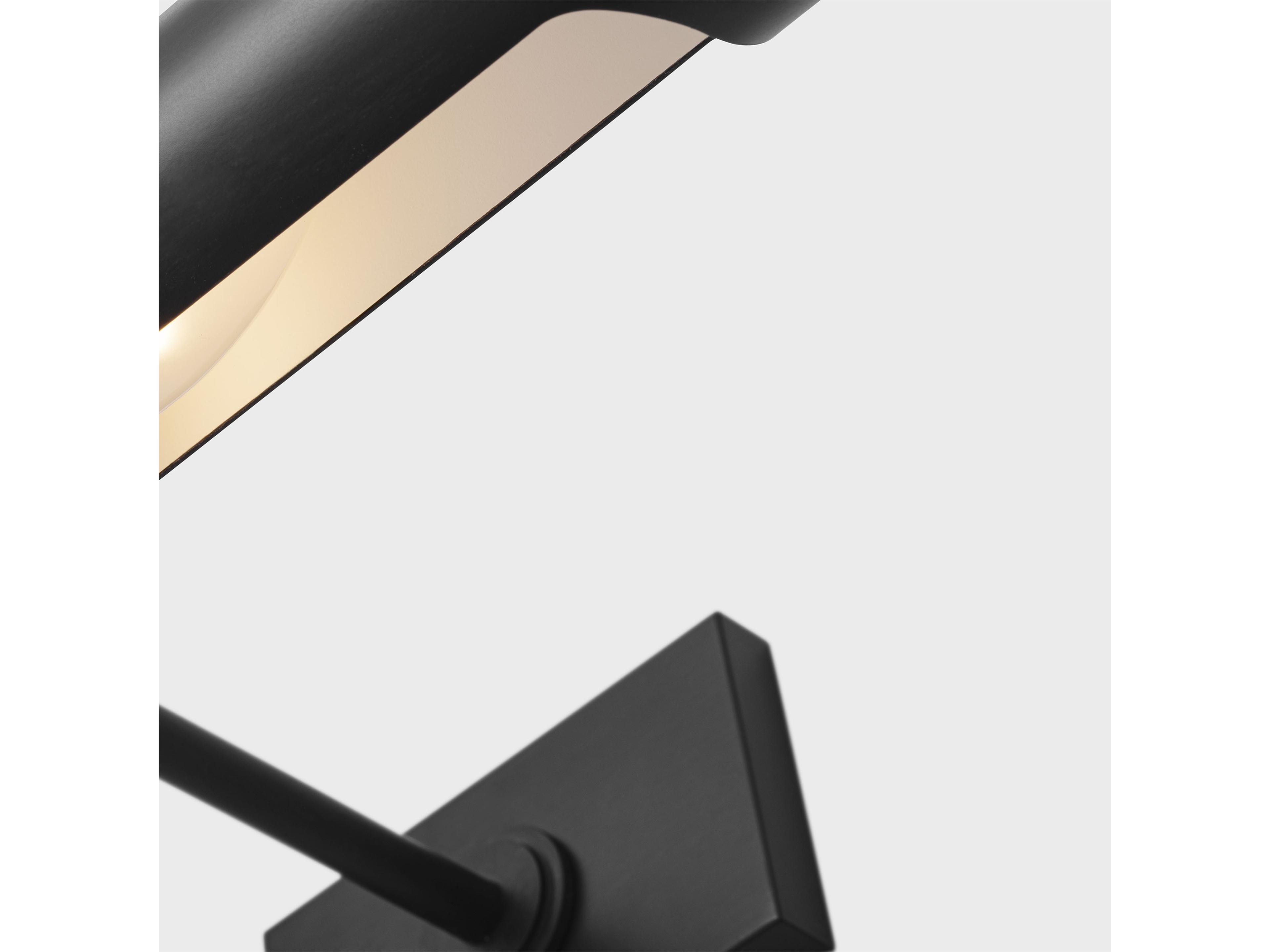 Visual Comfort Studio Azer 2-Light Aged Iron Black Picture Light