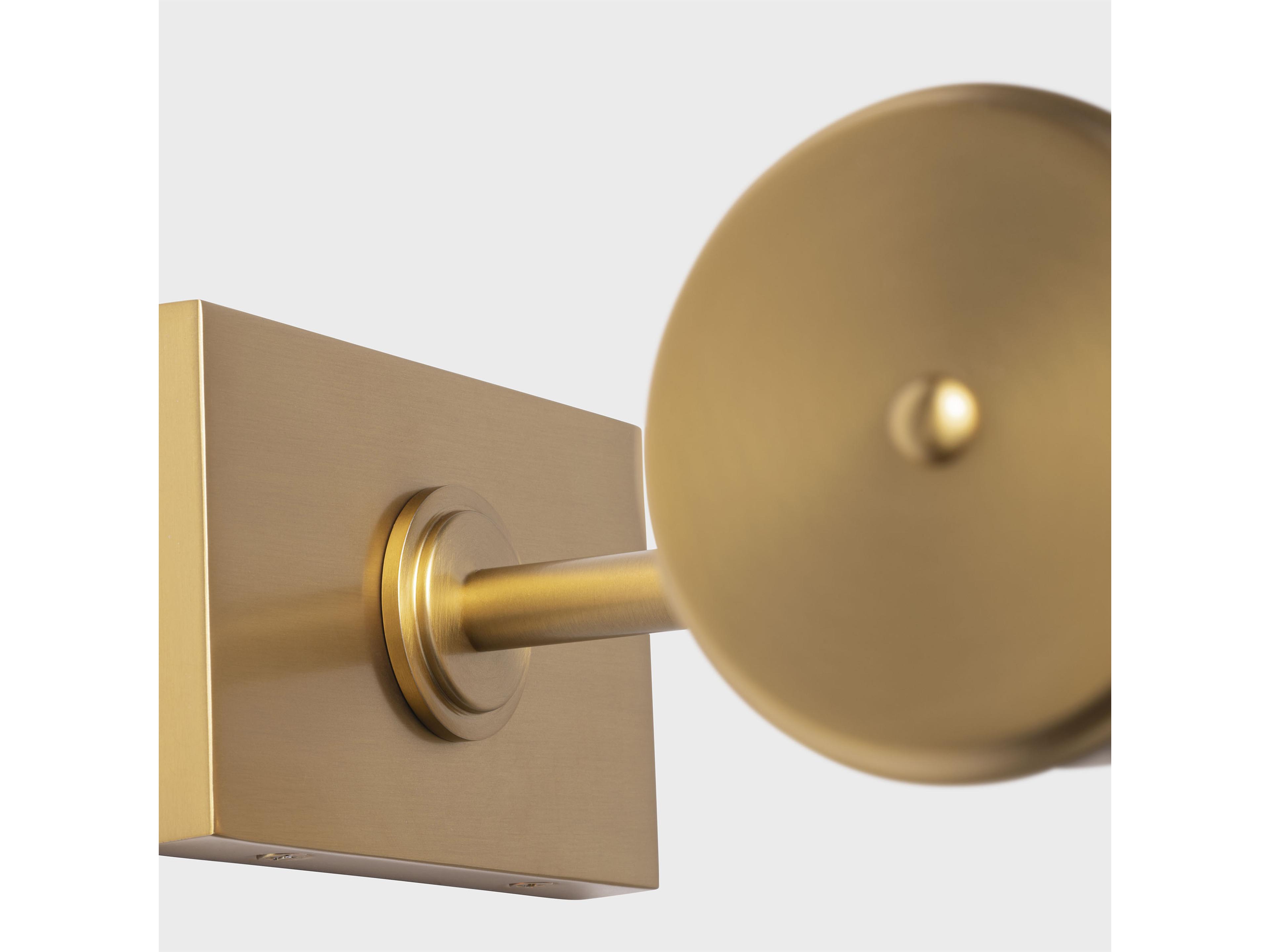 Visual Comfort Studio Azer 2-Light Burnished Brass Picture Light