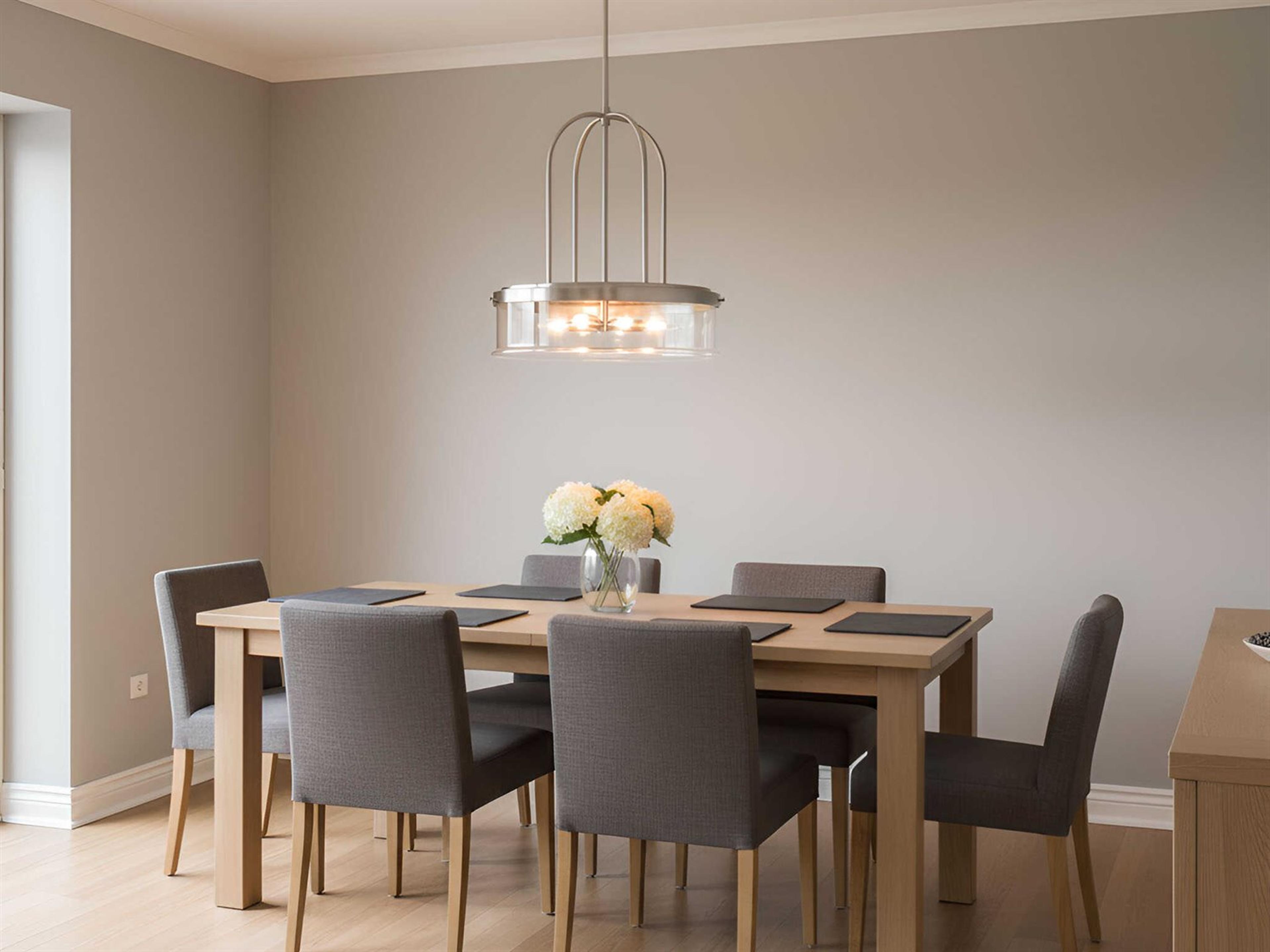 Visual Comfort Studio Anders 4-Light Brushed Nickel Pendant