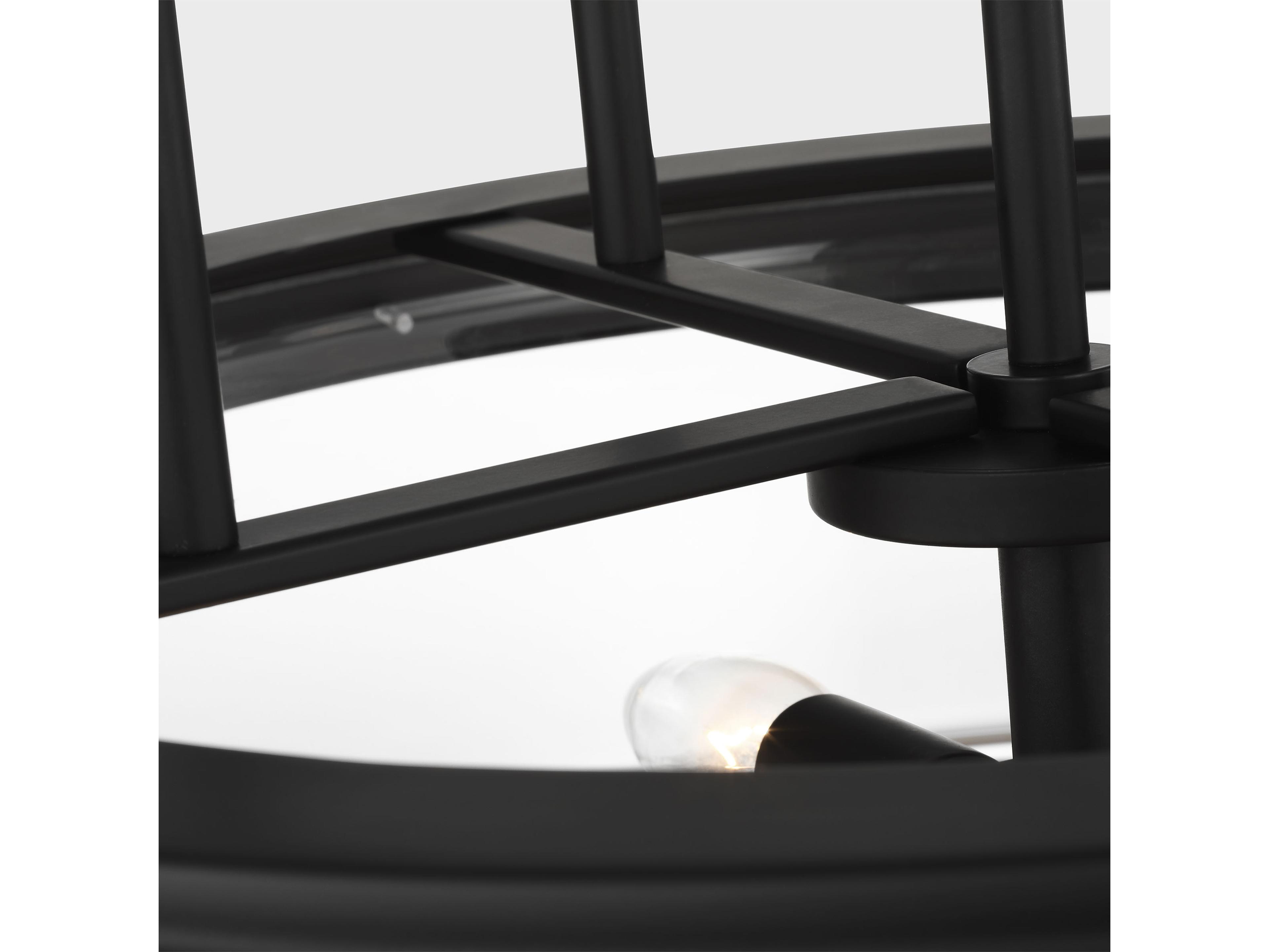 Visual Comfort Studio Anders 4-Light Midnight Black Pendant