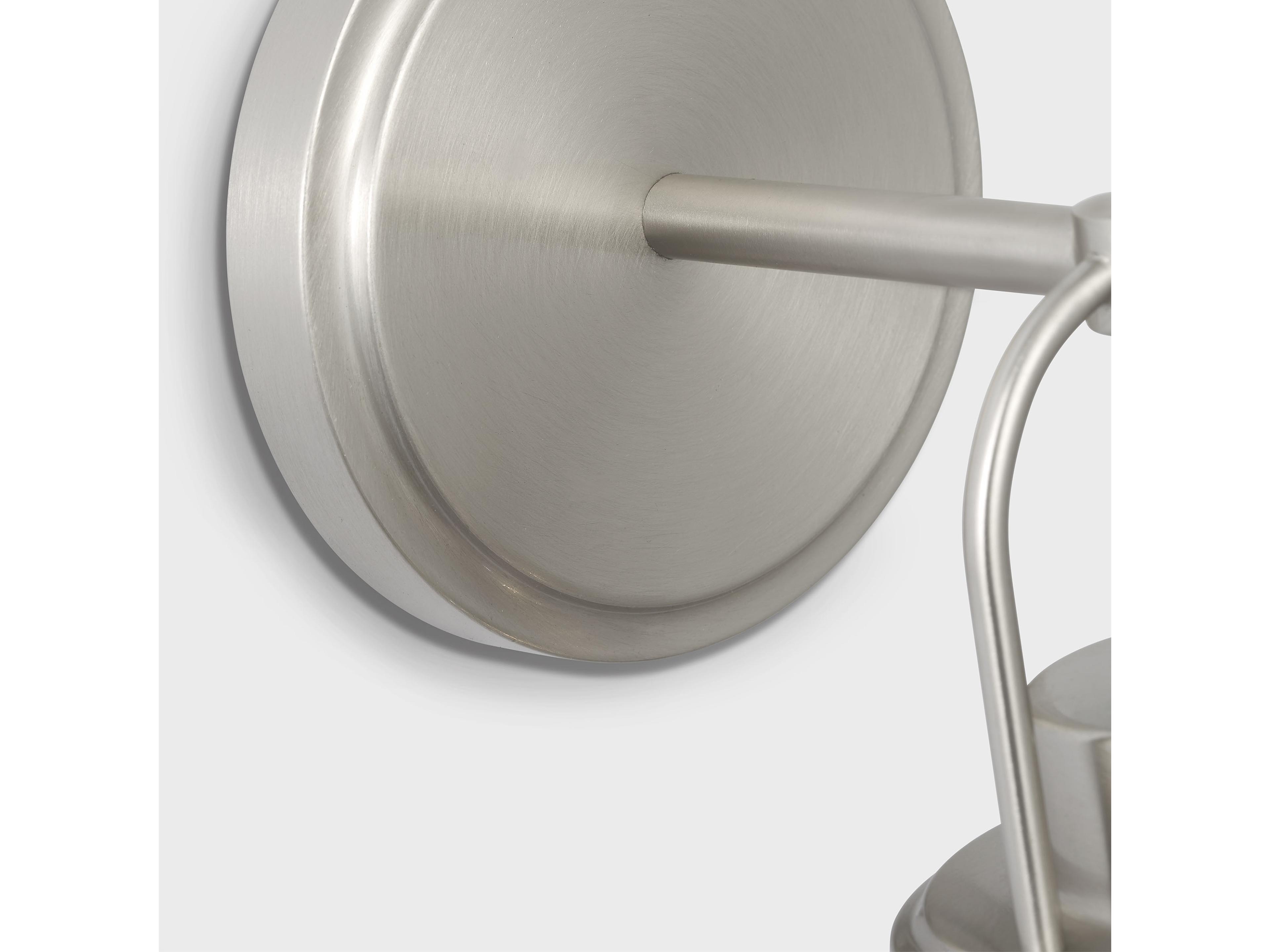 Visual Comfort Studio Anders 1-Light Brushed Nickel Wall Sconce