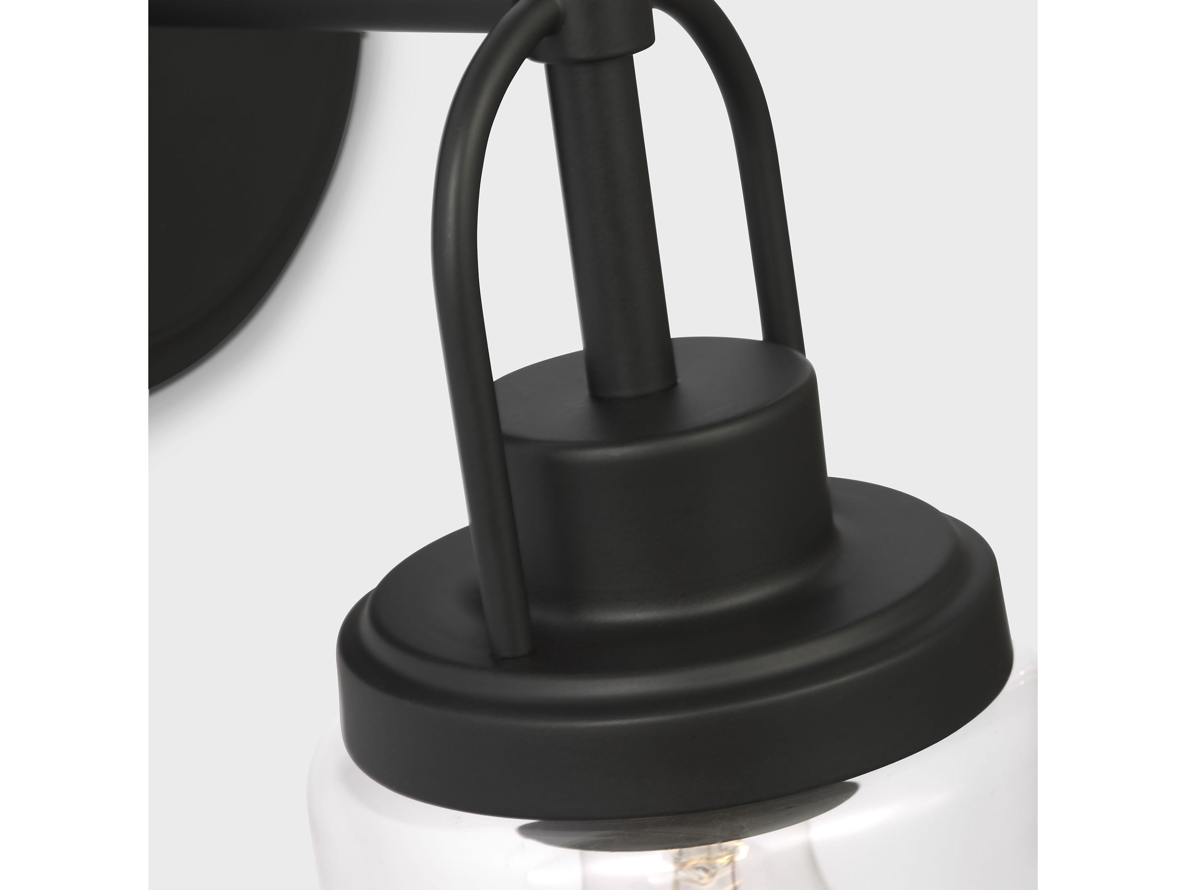 Visual Comfort Studio Anders 1-Light Midnight Black Wall Sconce