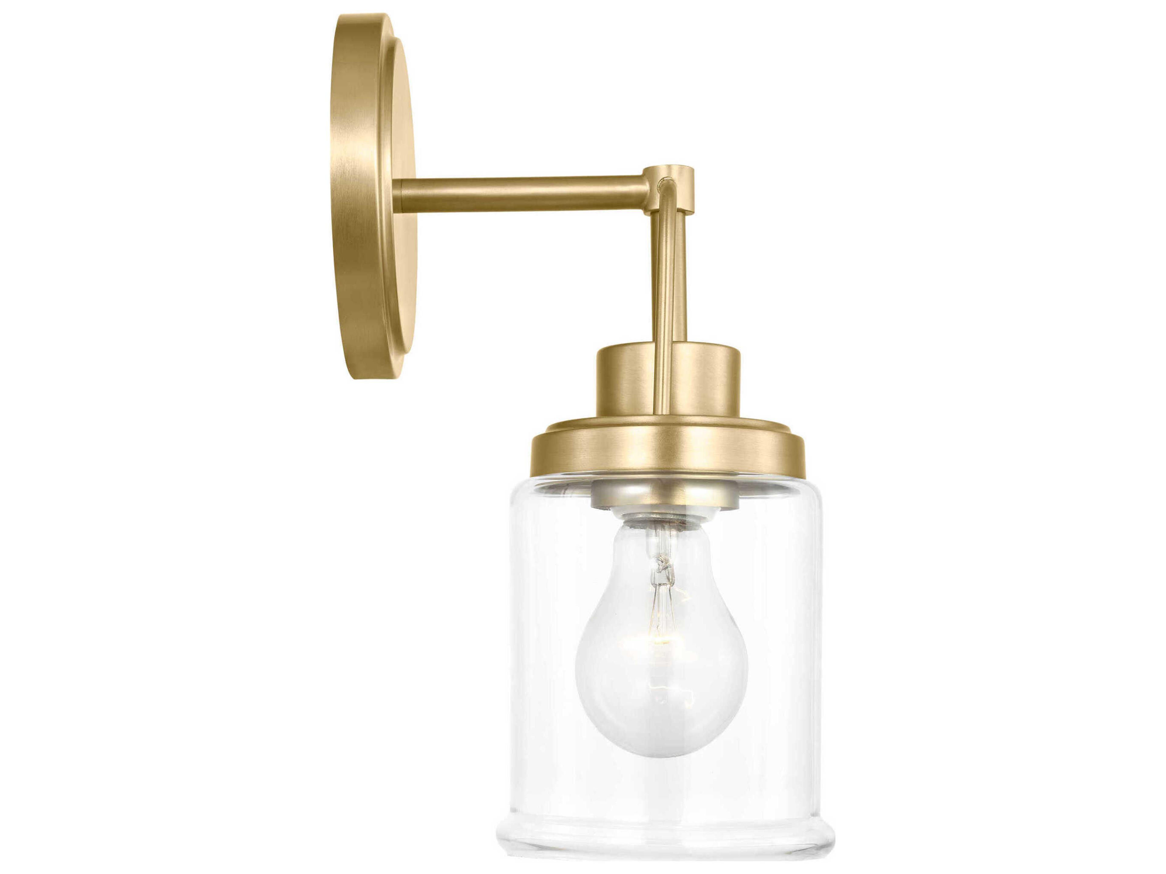 Visual Comfort Studio Anders 1-Light Satin Brass Wall Sconce