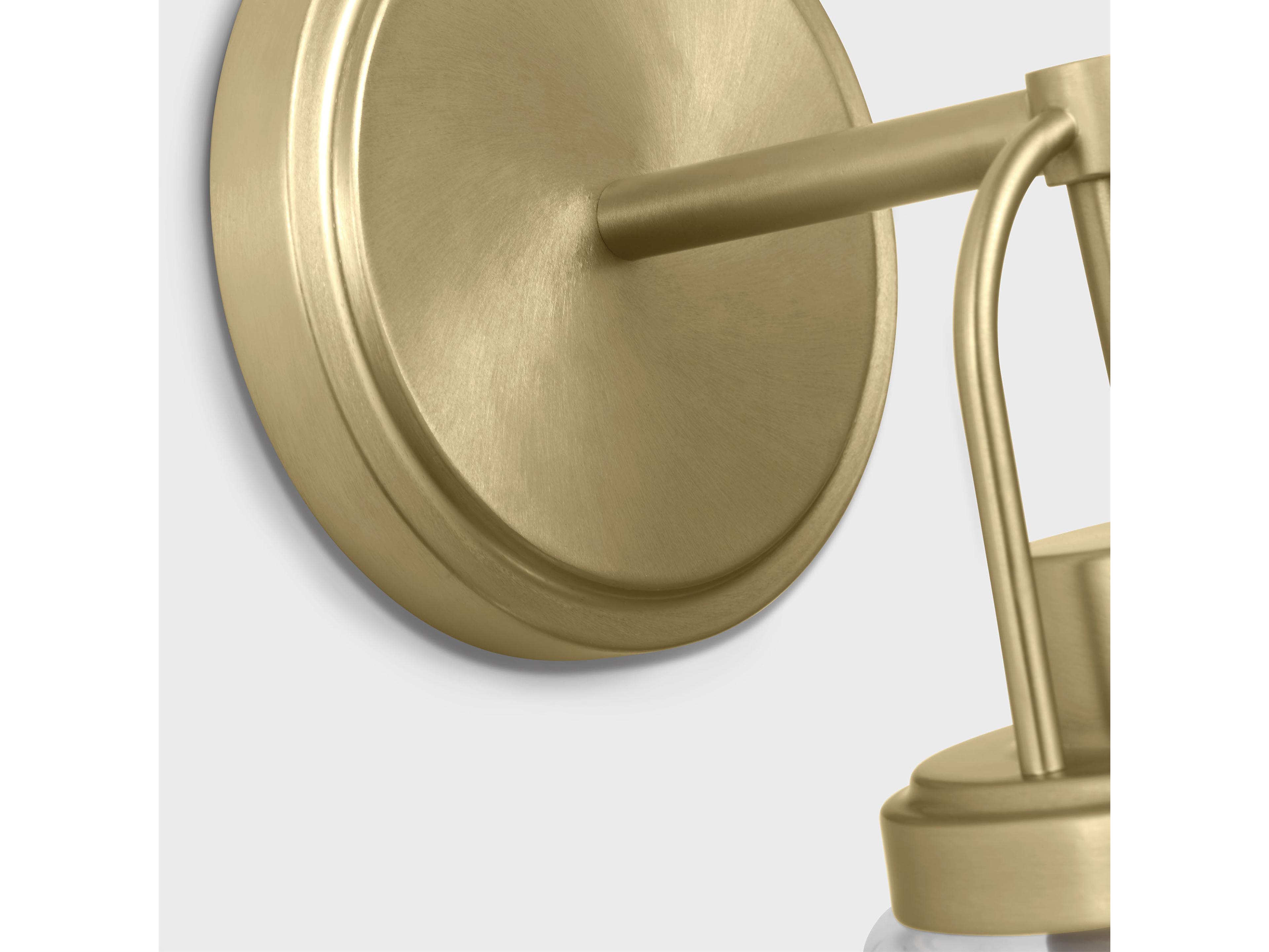 Visual Comfort Studio Anders 1-Light Satin Brass Wall Sconce