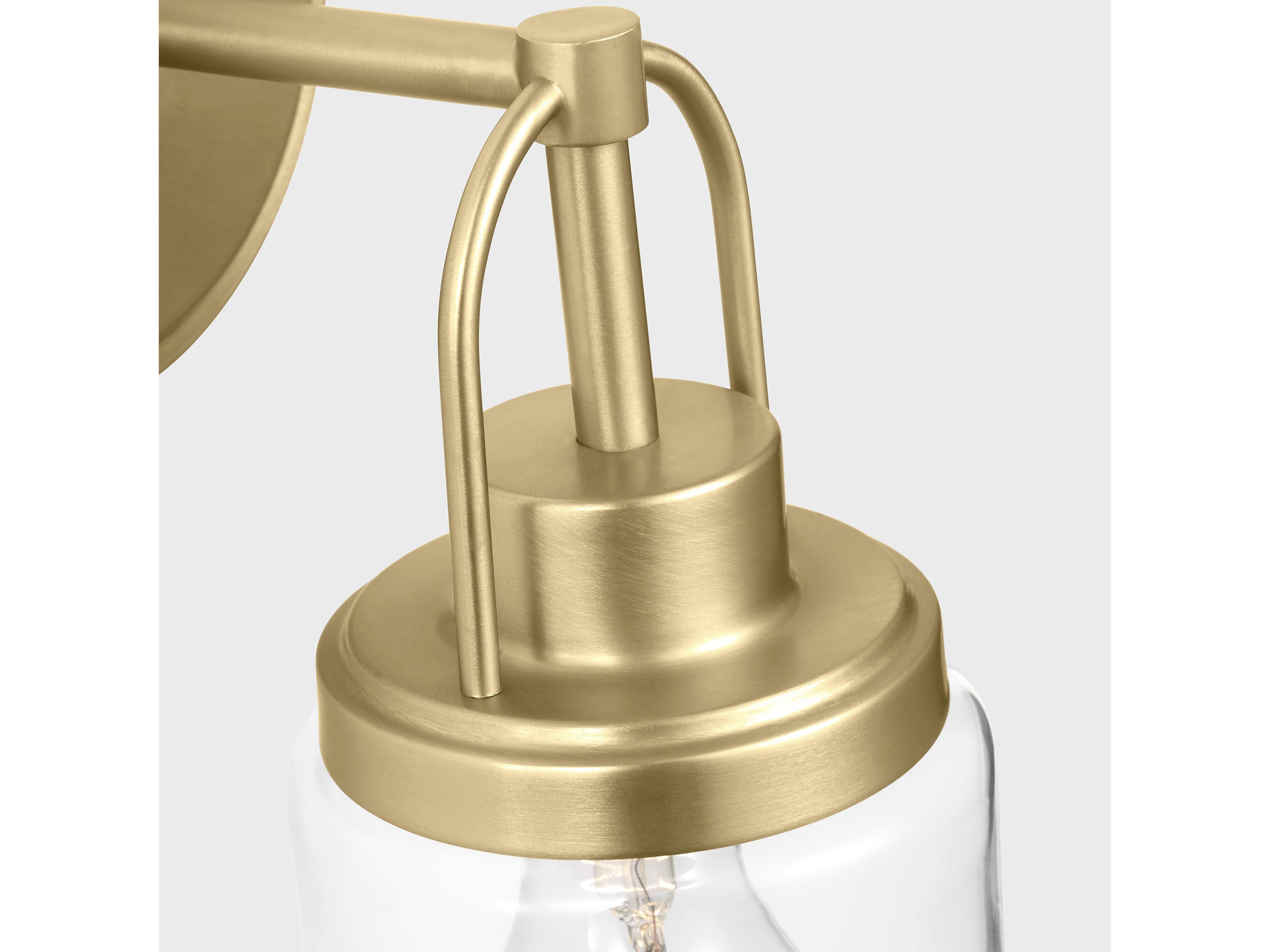 Visual Comfort Studio Anders 1-Light Satin Brass Wall Sconce