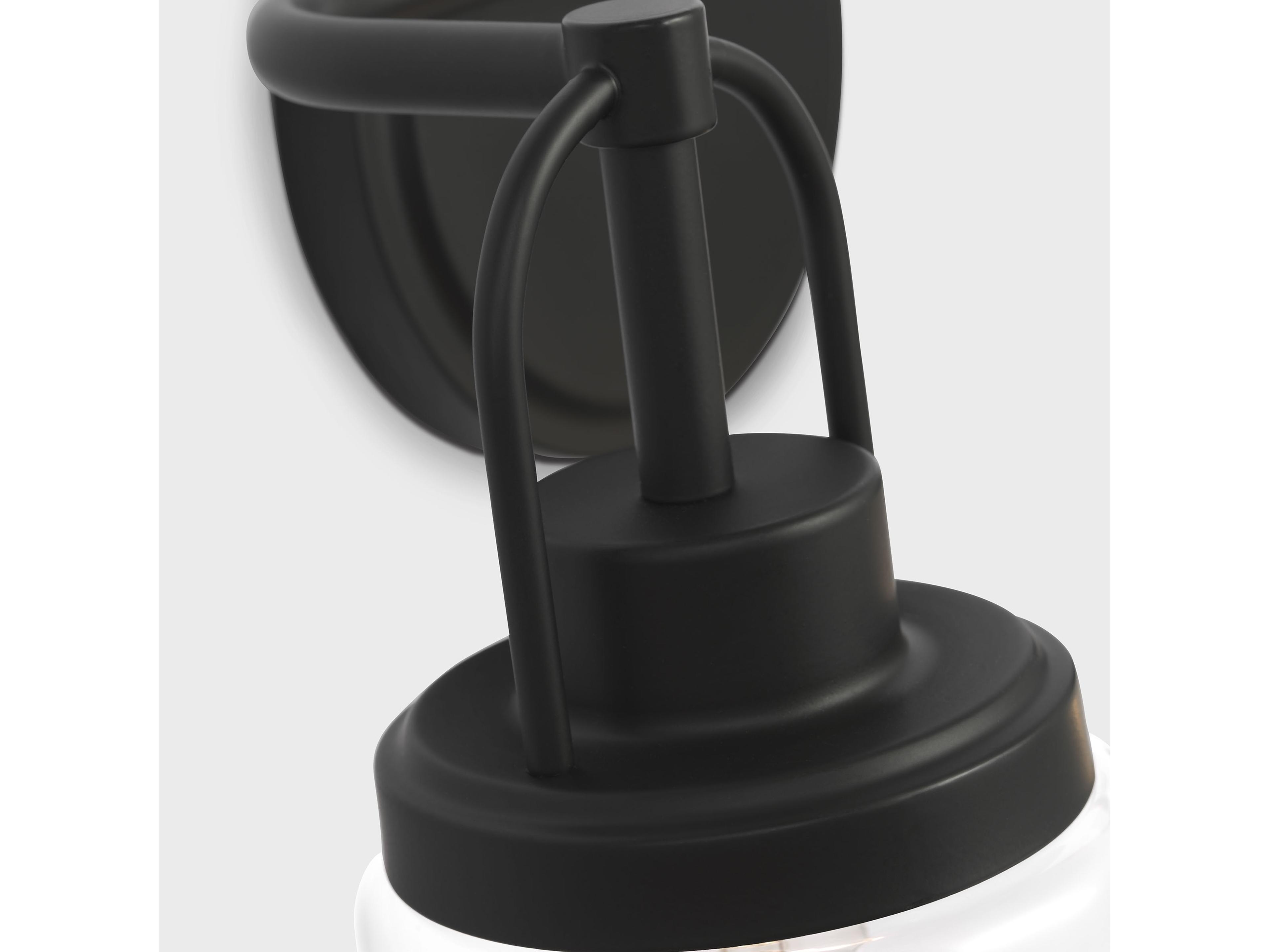 Visual Comfort Studio Anders 2-Light Midnight Black Vanity Light