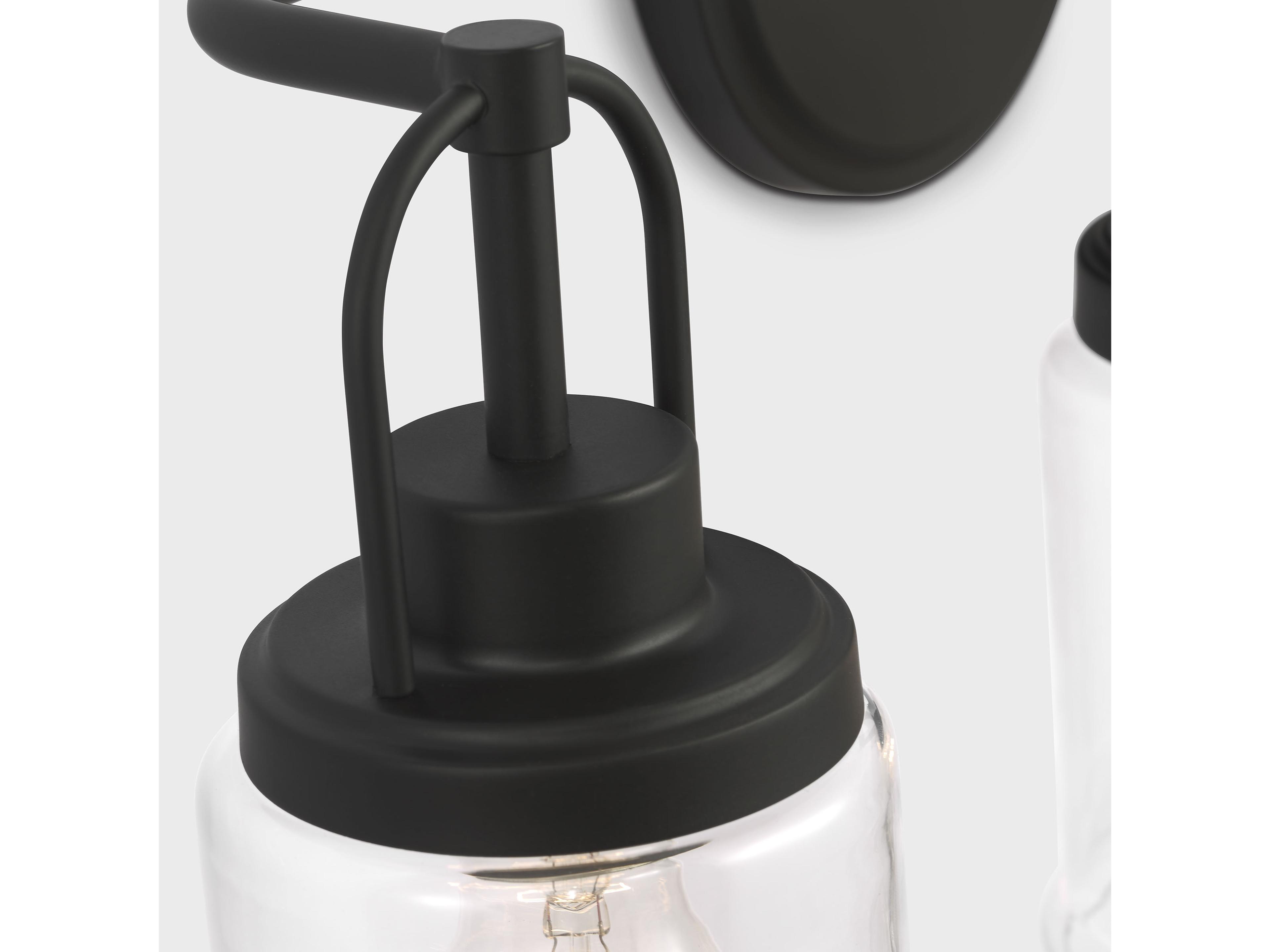 Visual Comfort Studio Anders 3-Light Midnight Black Vanity Light