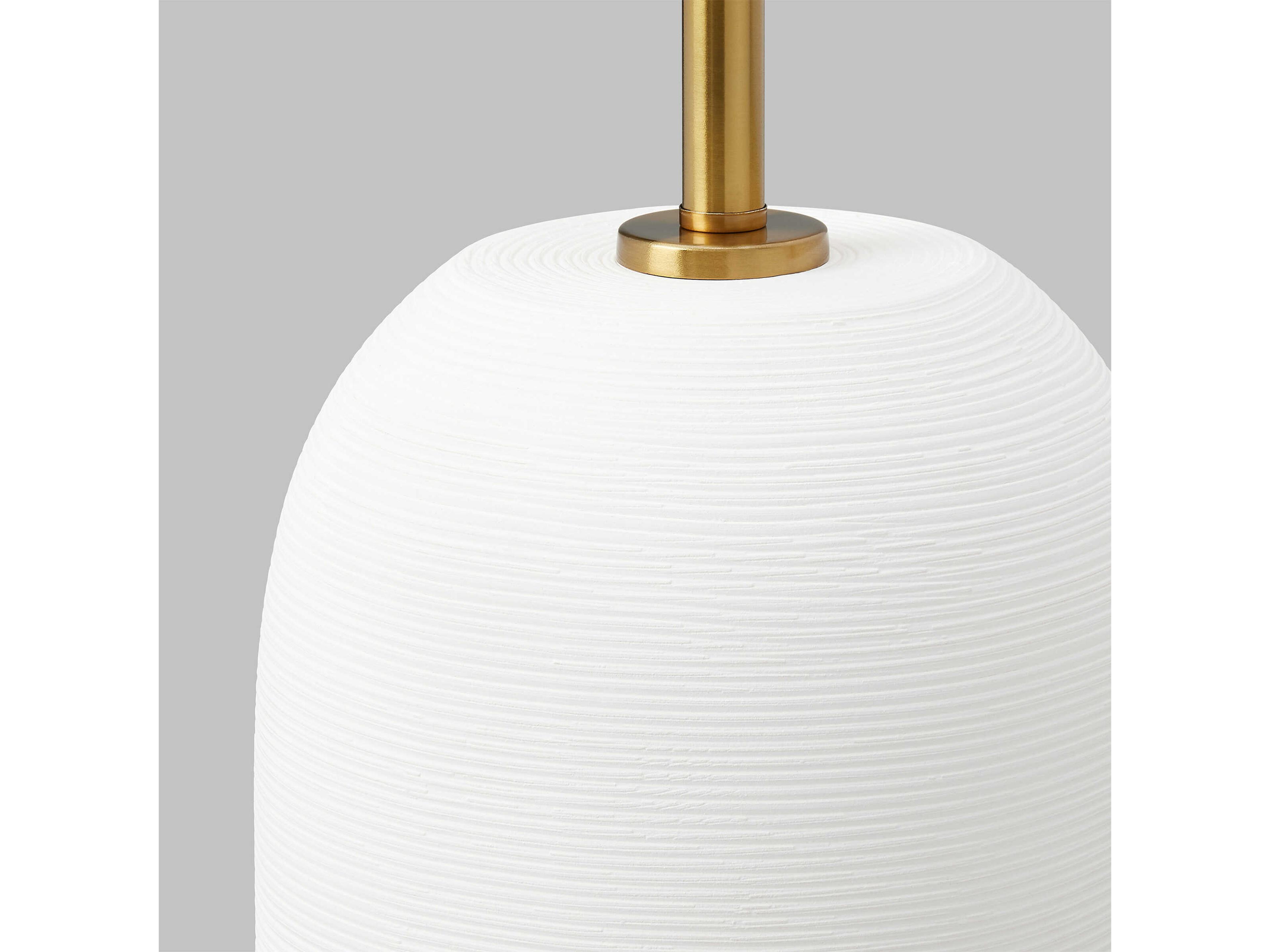 Visual Comfort Studio Fanny Matte White Ceramic Linen Fabric Buffet Lamp