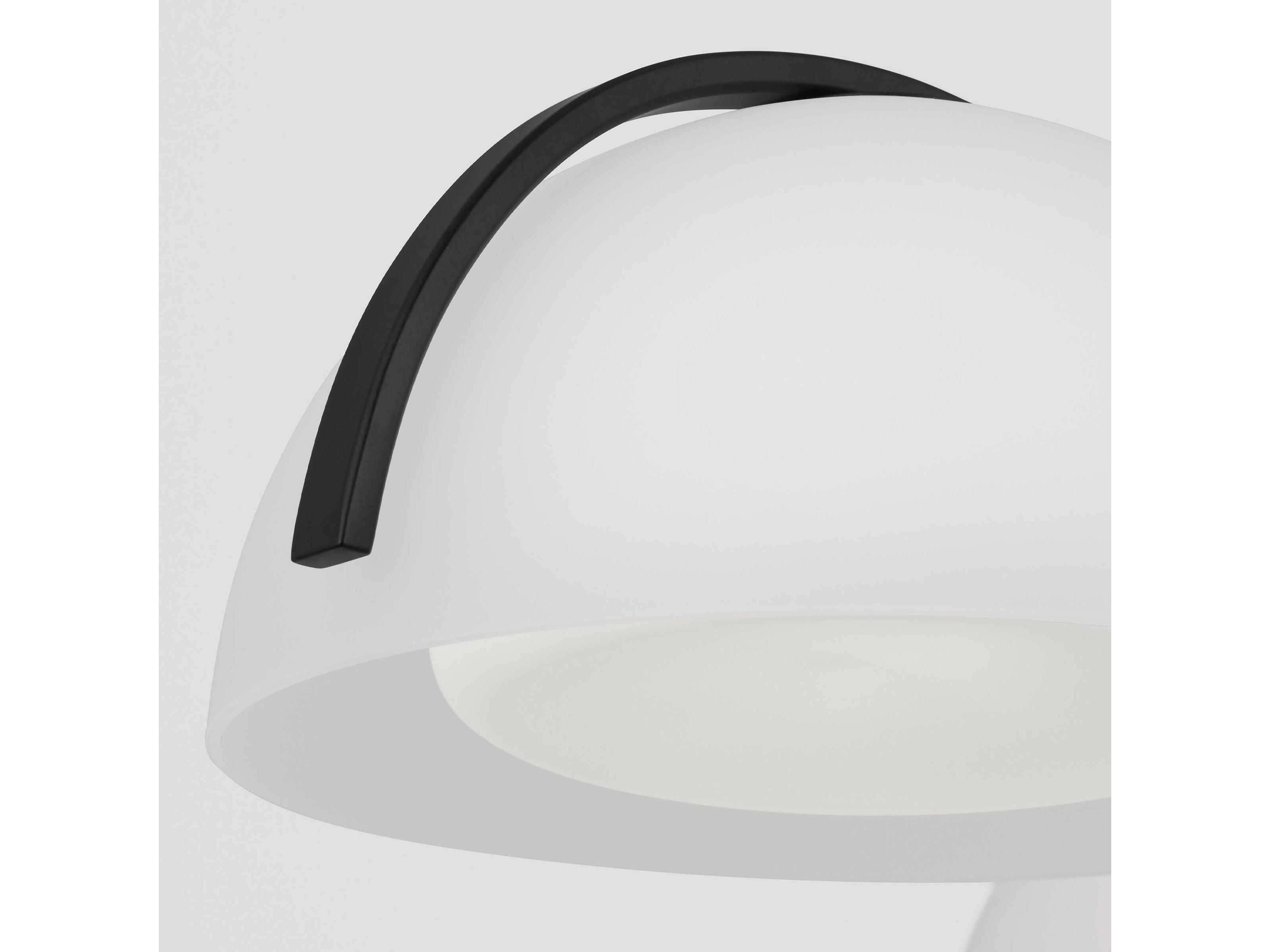 Visual Comfort Studio Nido 3-Light Midnight Black Dome Chandelier