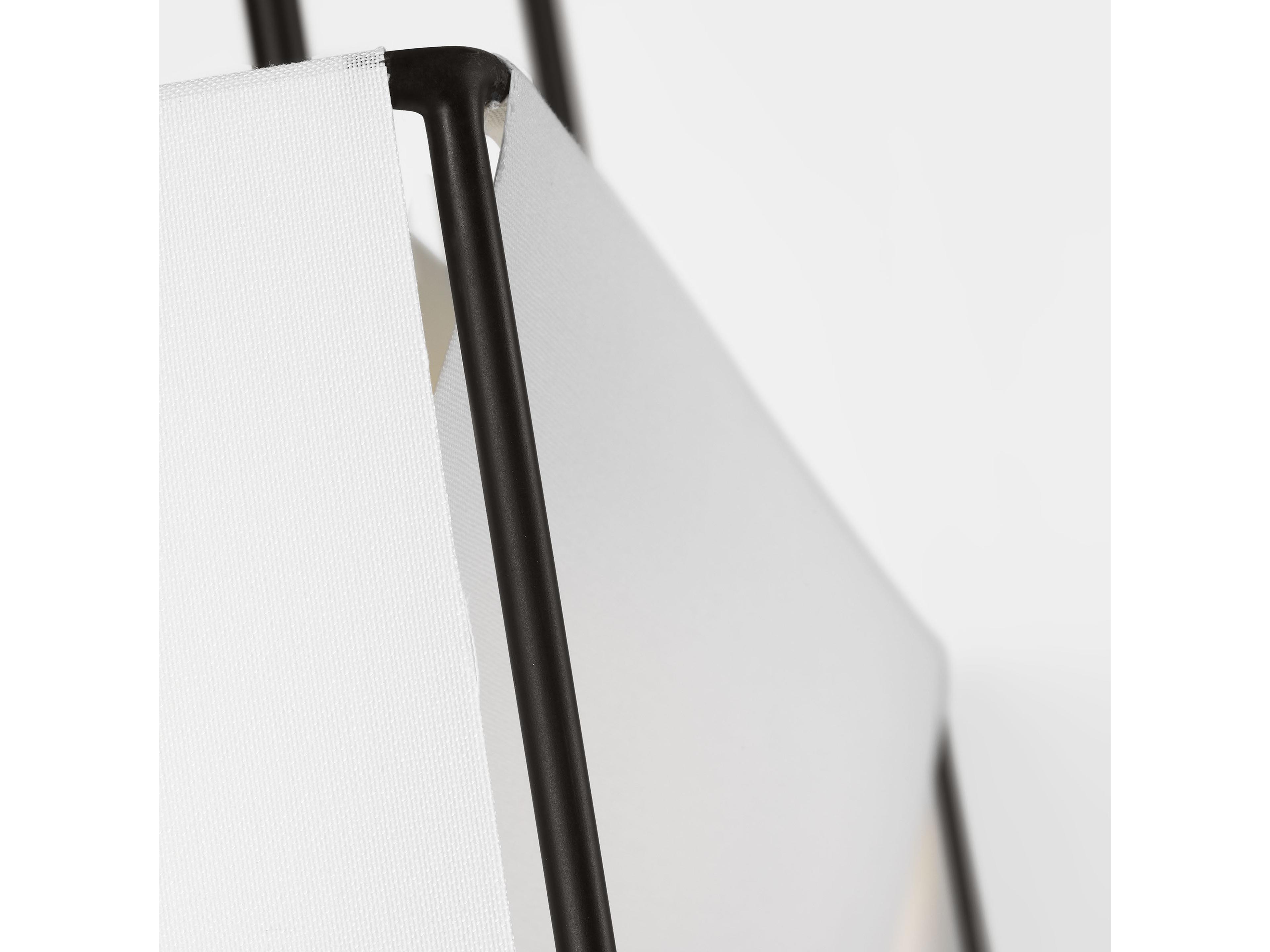 Visual Comfort Studio Velero 1-Light Aged Iron Black Island Pendant