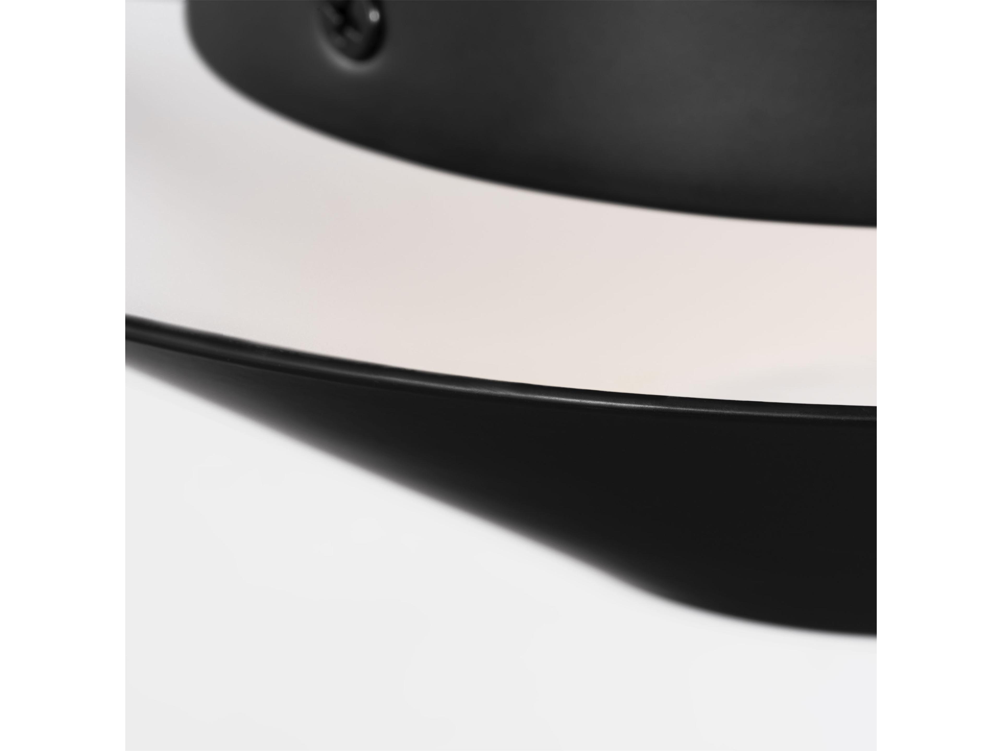 Visual Comfort Studio Echo 1-Light Midnight Black Flush Mount