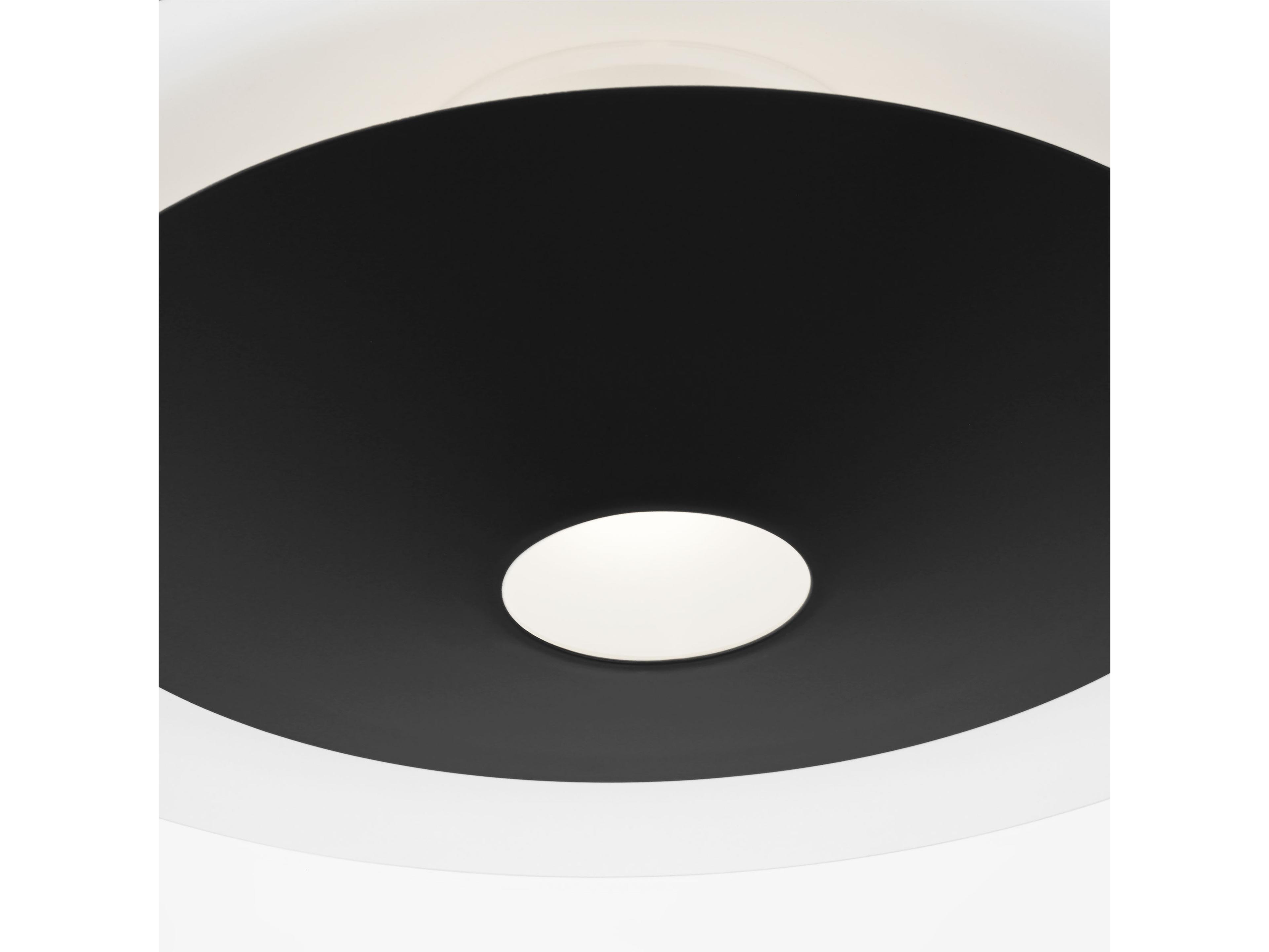 Visual Comfort Studio Echo 1-Light Midnight Black Pendant